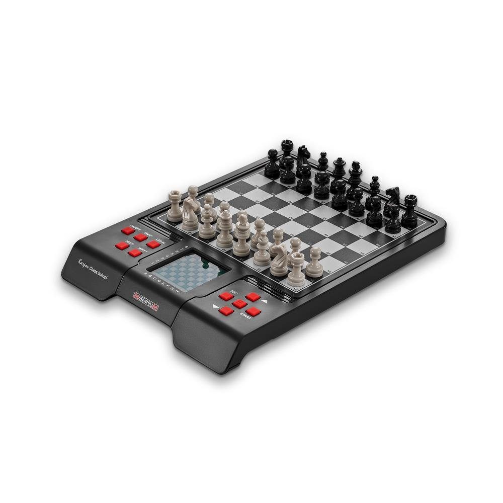 Millennium Spiel Schachcomputer M805 Schach, Lernschach Karpov Schachschule Schachbrett Anfänger Kinder