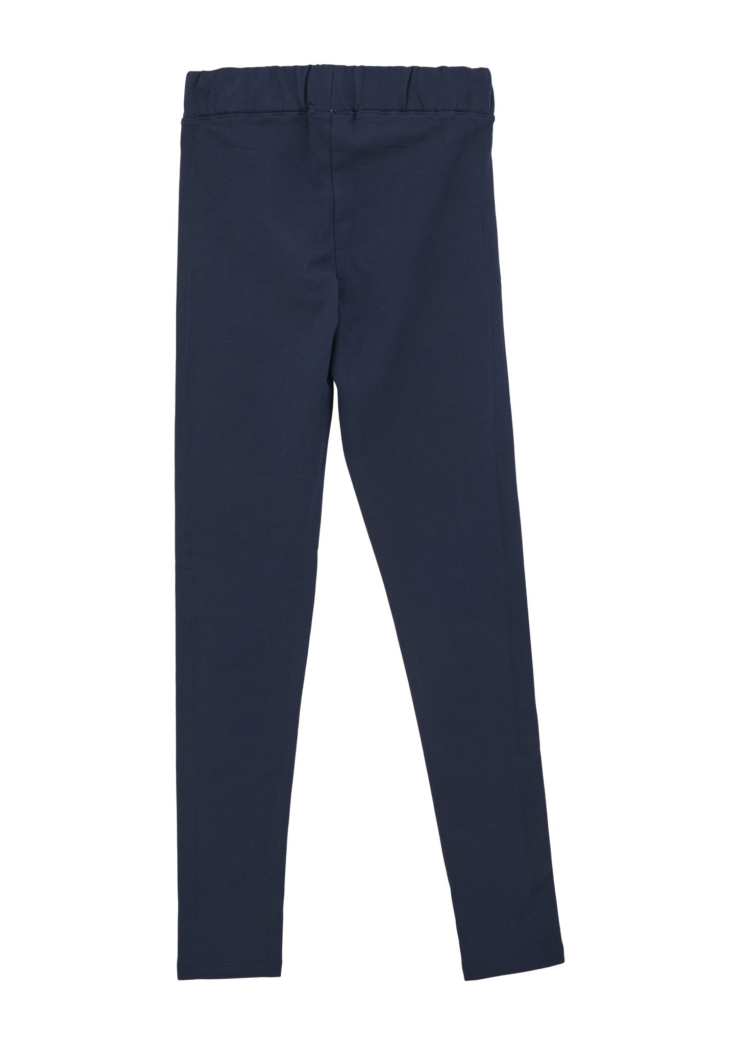 Tapered navy mit Ziernaht Leggings s.Oliver Leg Leggings Regular: