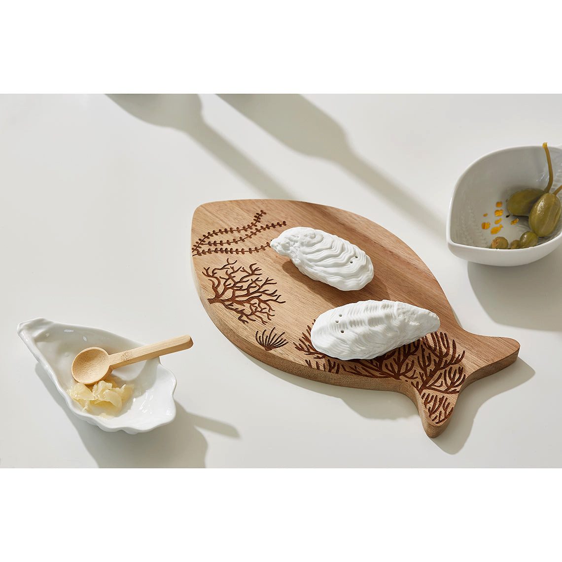 Räder Design Schneidebrett Holzbrett Fischform von räder design - nordisch maritimes Schneidebret