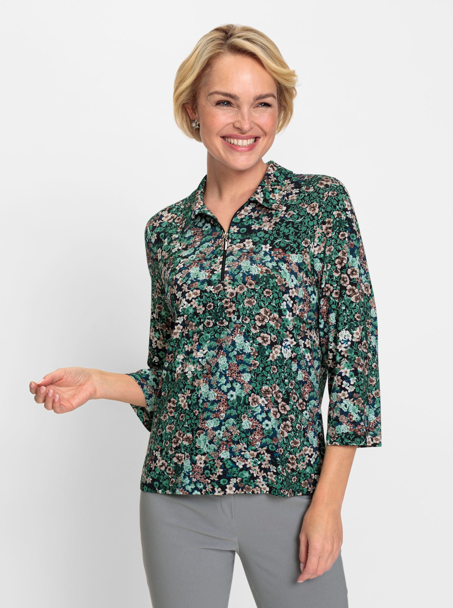 T-Shirt Poloshirt 3/4-Arm