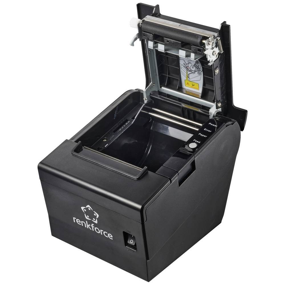 Renkforce Automatischer Hochgeschwindigkeits-Thermodirekt-Drucker RF-5469254 Etikettendrucker, (USB, RS-232, LAN)