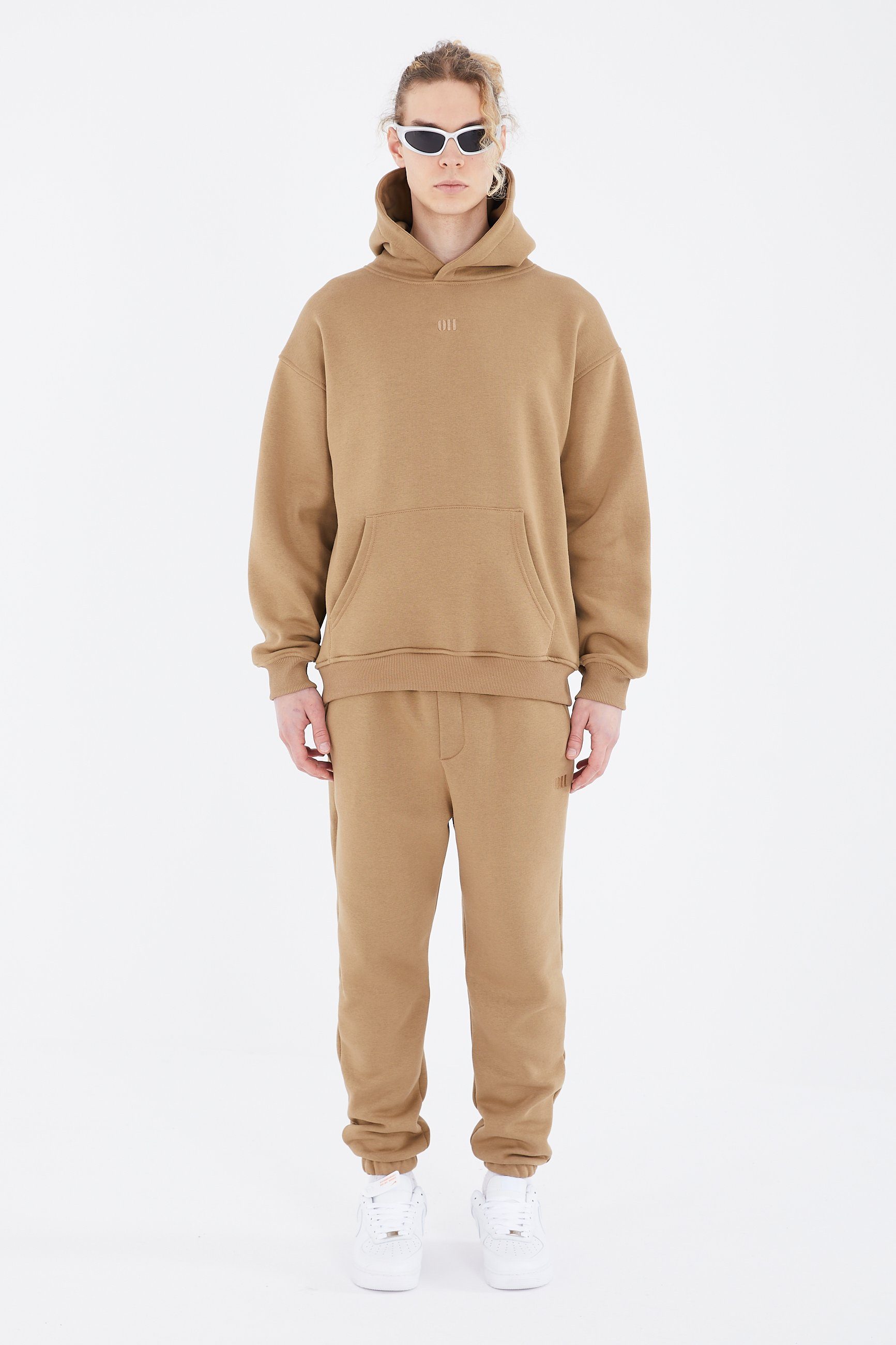 OSSY HOMER Jogginganzug Basic Jogginganzug Set Oversize Fit Hoodie Jogger