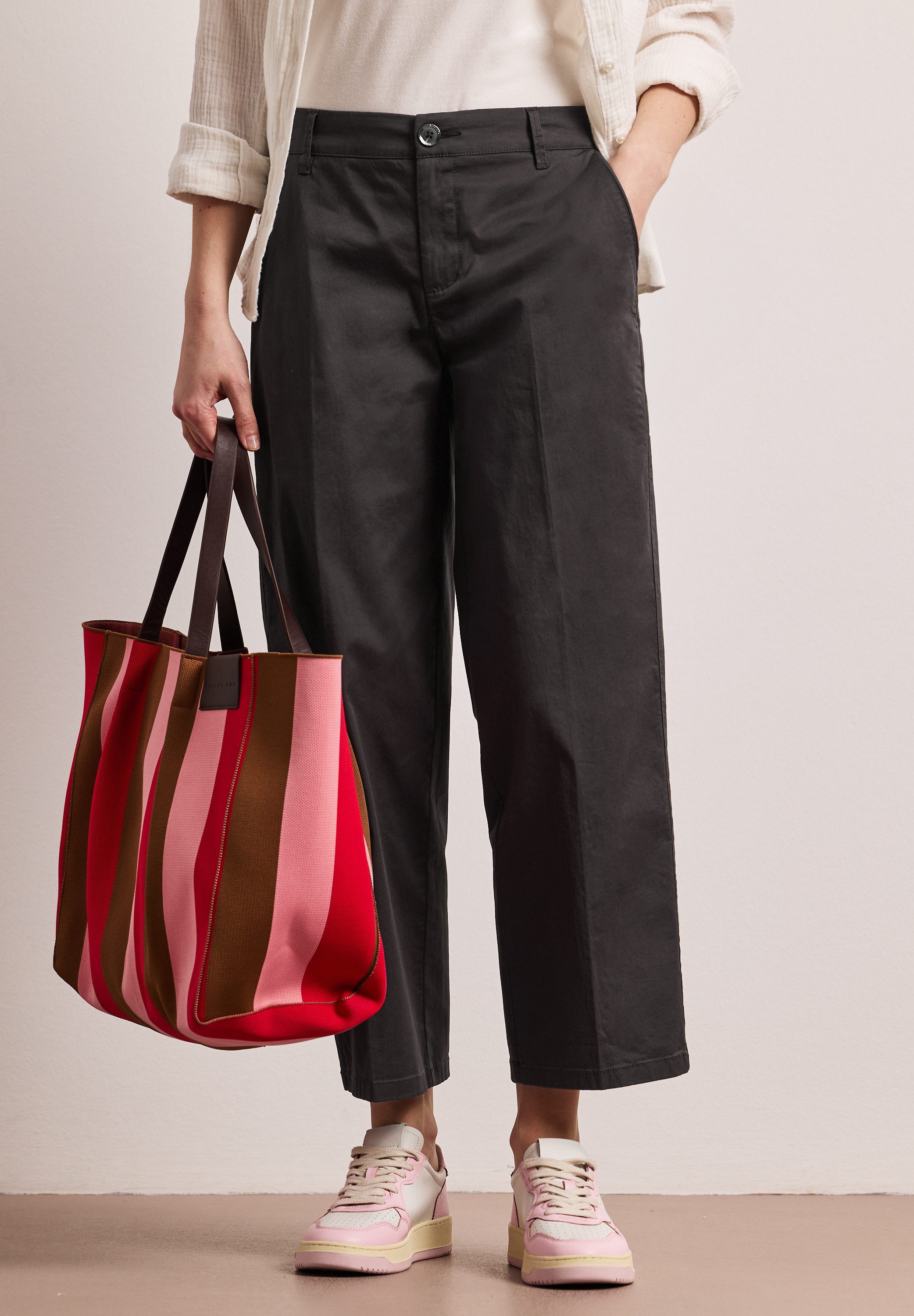 STREET ONE Chinohose Middle Waist