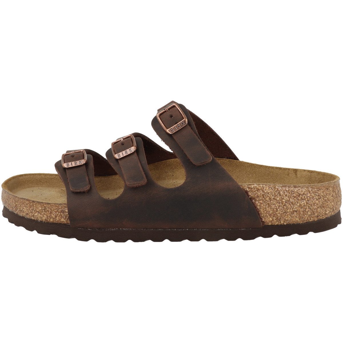 Birkenstock Florida SFB geöltes Nubukleder Weichbettung normal Sandale Sandaletten, Sommerschuhe, Badeschuhe, Riemchen, Schlappen