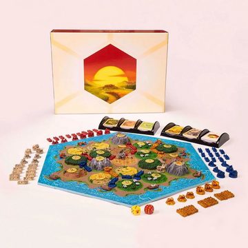 Catan Studio Spiel, Grundspiel CATAN - 3D Edition - Strategiespiel bis 4 Spieler