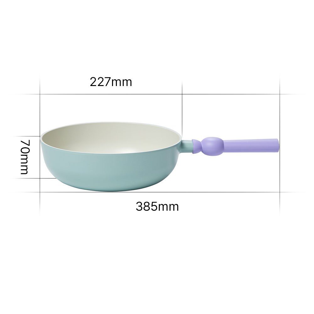 NEOFLAM® Wok Better Finger Wokpfanne 22cm, (1-tlg)