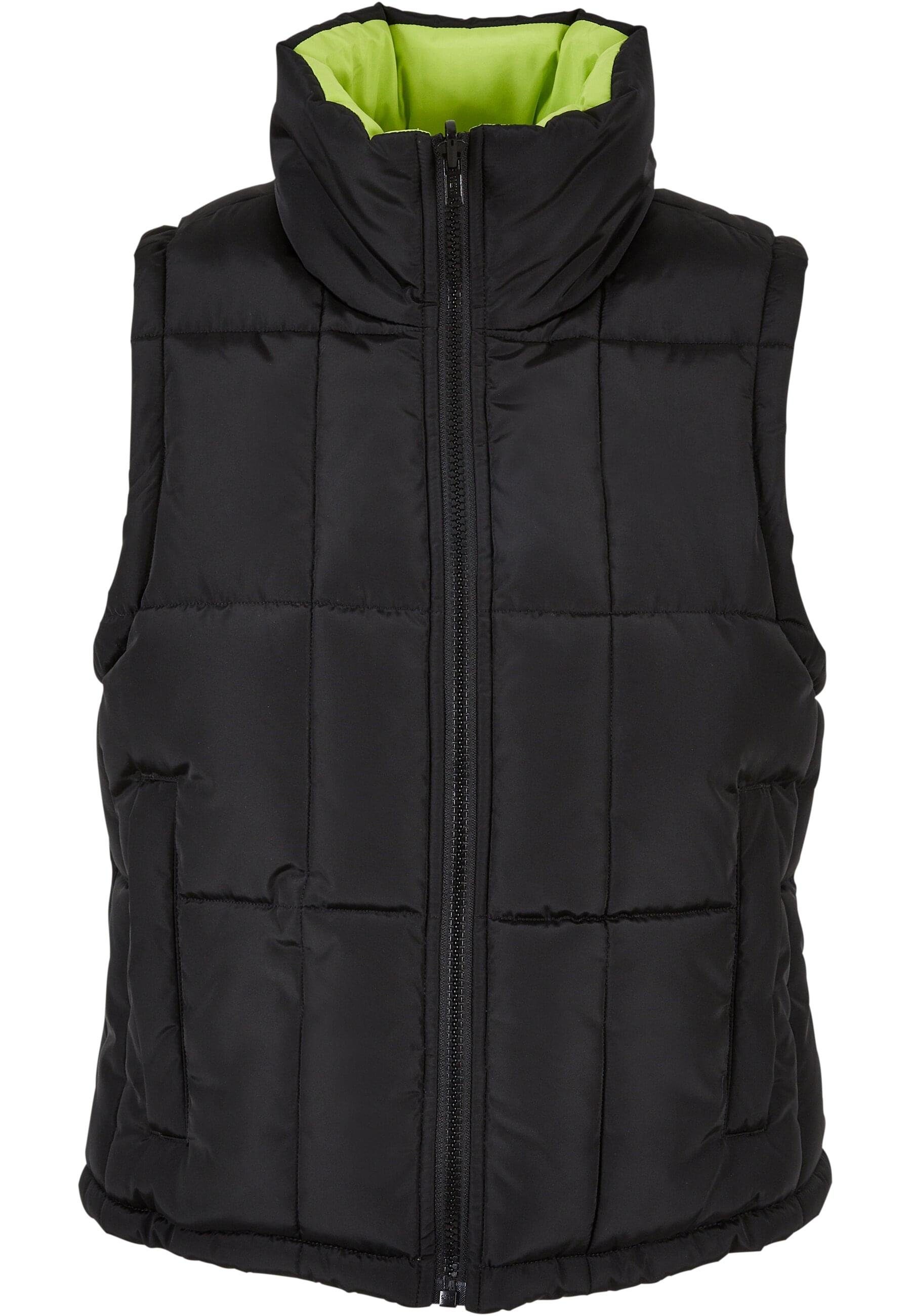 URBAN CLASSICS Steppweste Urban Classics Damen Ladies Reversible Cropped Puffer Vest