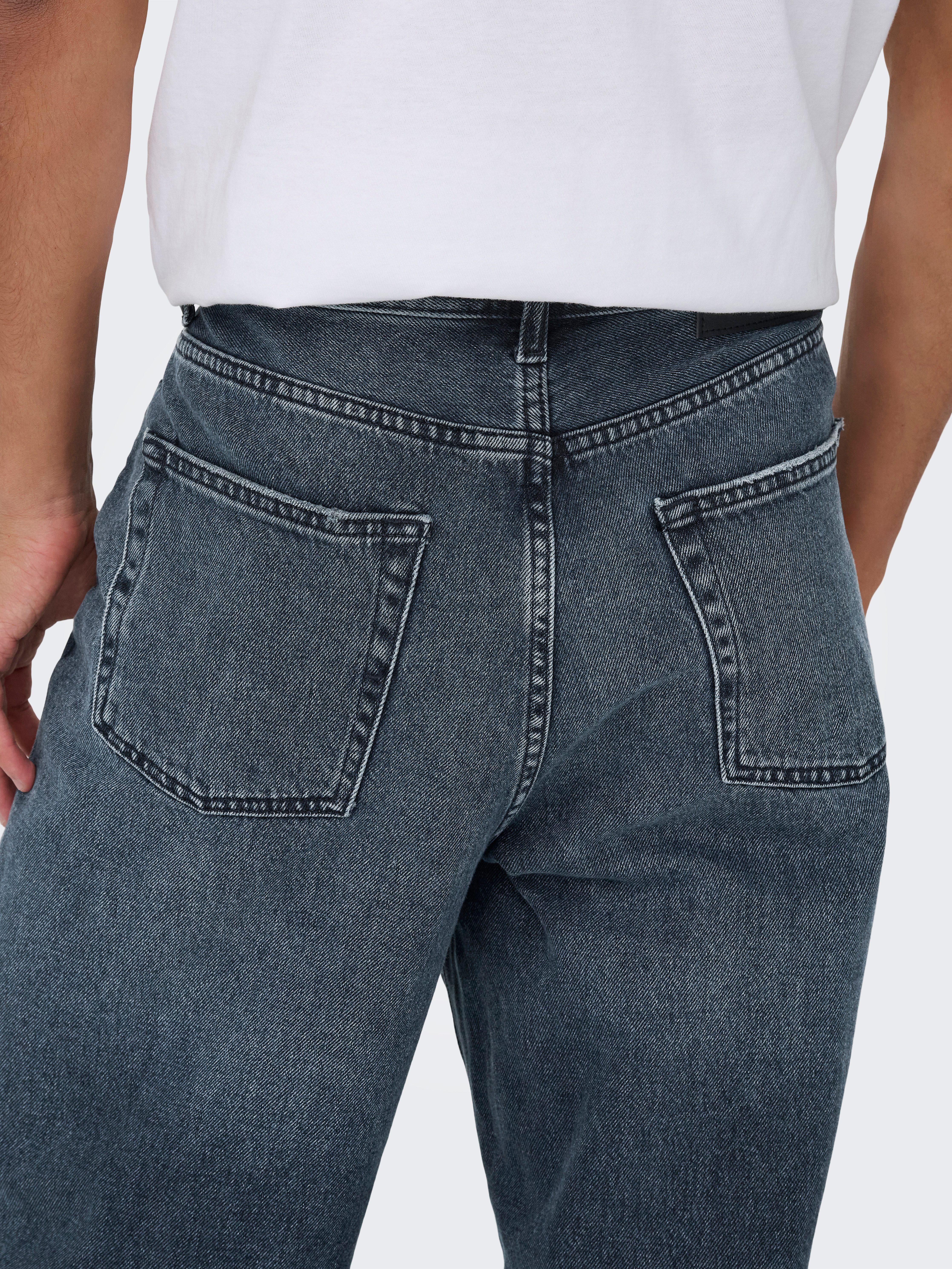 ONLY & SONS Loose-fit-Jeans ONSFADE LOOSE WB 6778 A14 DNM NOOS