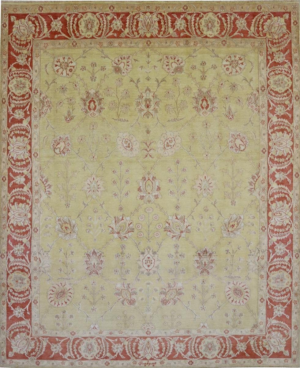 Orientteppich Isfahan Modern 248x299 Handgeknüpfter Orientteppich / Perserteppich, Nain Trading, rechteckig, Höhe: 8 mm