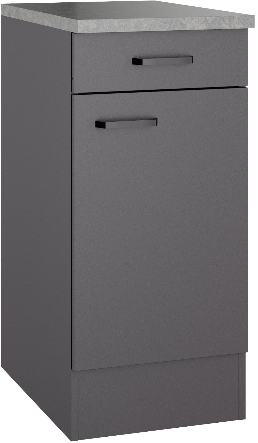 OPTIFIT Unterschrank OPTImulti Breite 40 cm, mit 1 Tür, 1 Schubkasten, 1 Einlegeboden