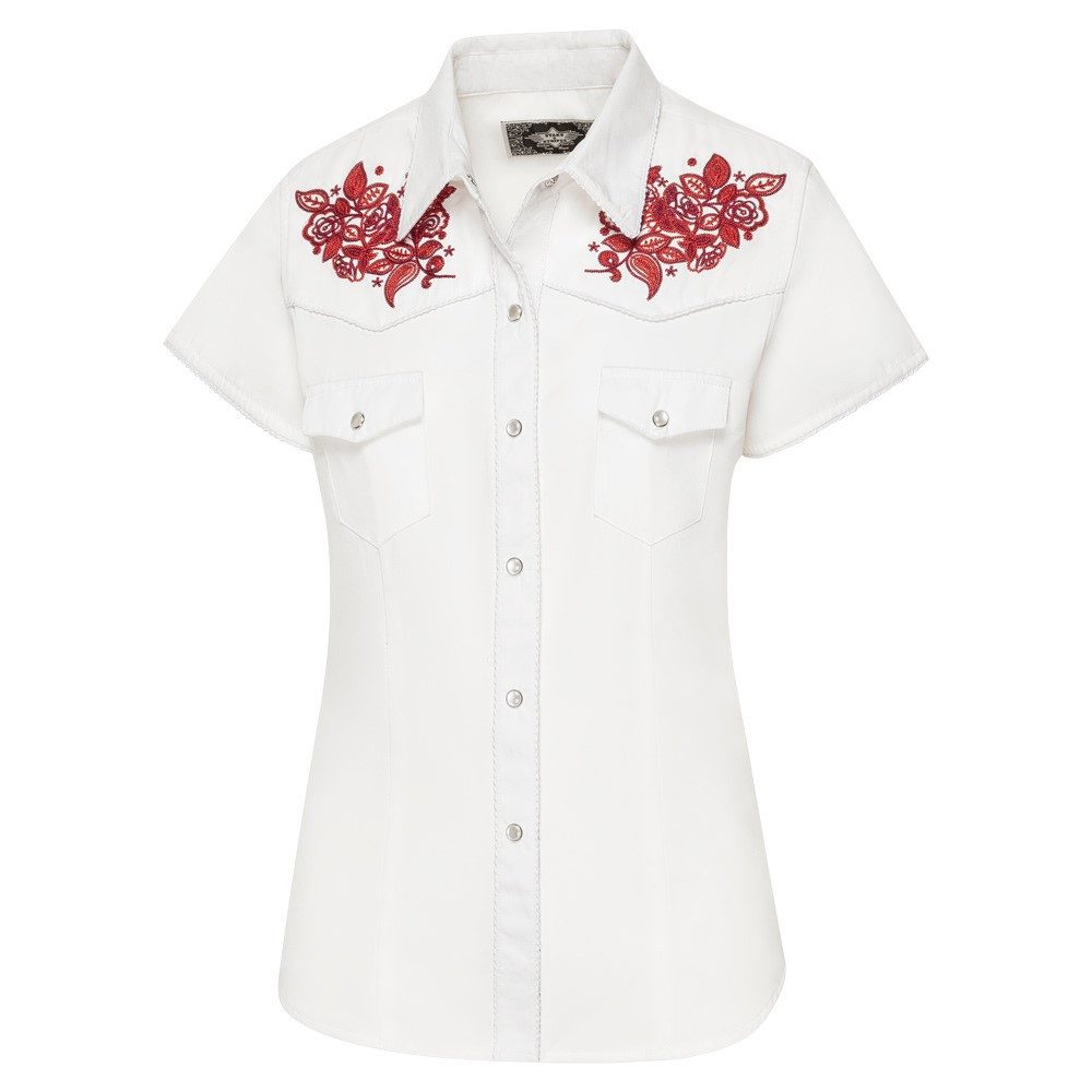 Stars & Stripes Kurzarmbluse Summer bestickte günstig online kaufen