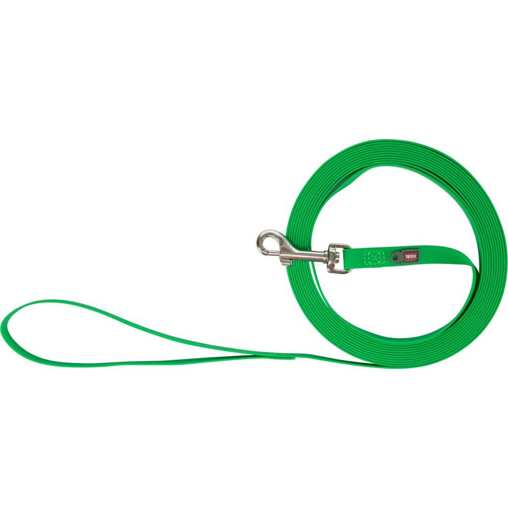 TRIXIE Schleppleine Easy Life Schleppleine - grün - 15 m/13 mm, Gurtband