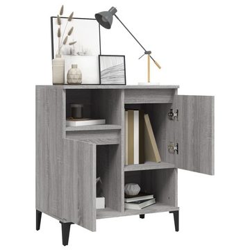 vidaXL Anrichte Sideboard Grau Sonoma 60x35x70 cm Holzwerkstoff