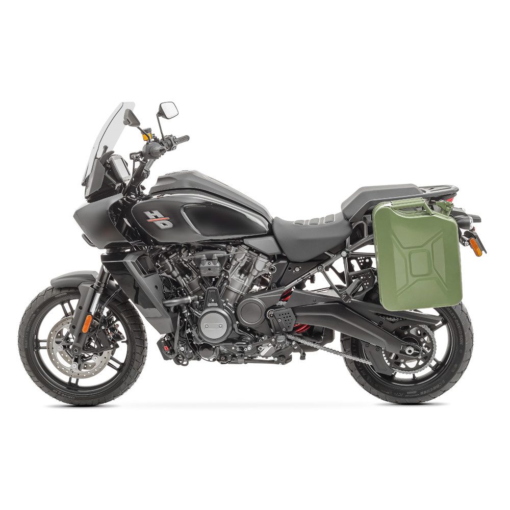 Bagtecs Koffer Benzinkanister / Kraftstoffkanister Metal 20 Liter # JC3 Grün