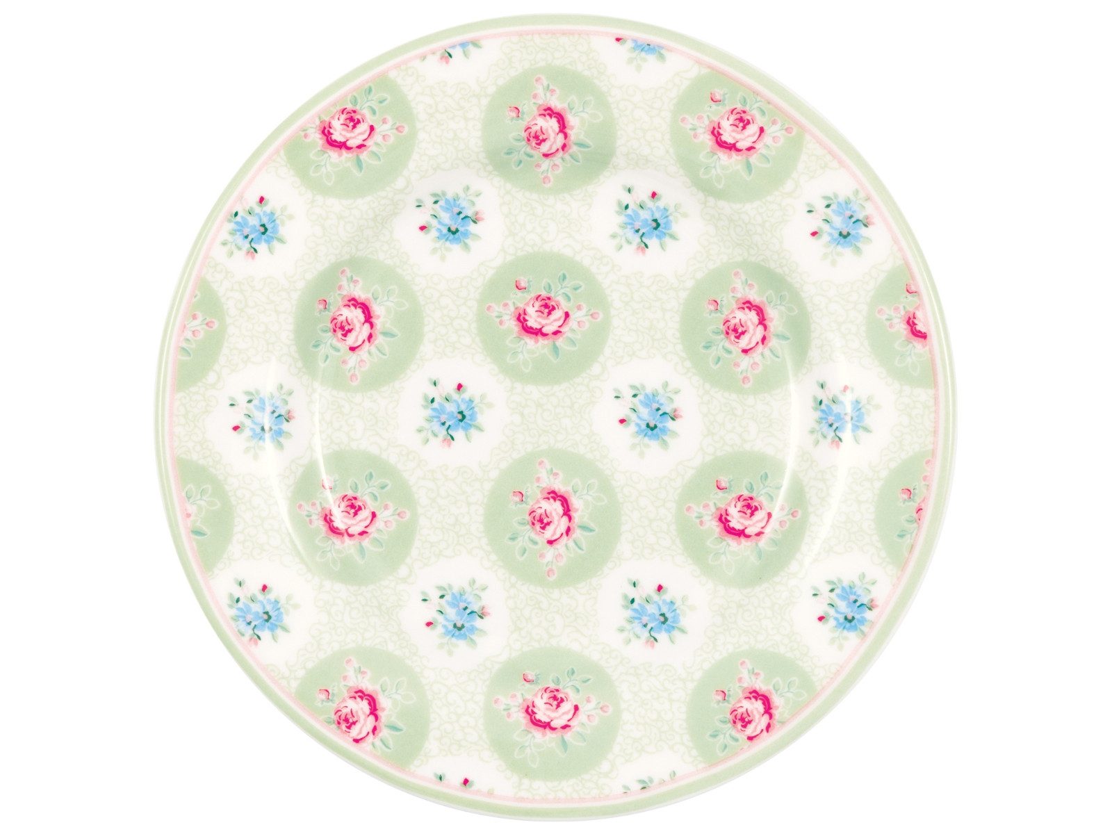 Greengate Brotteller Elle Brotteller pale green 15cm