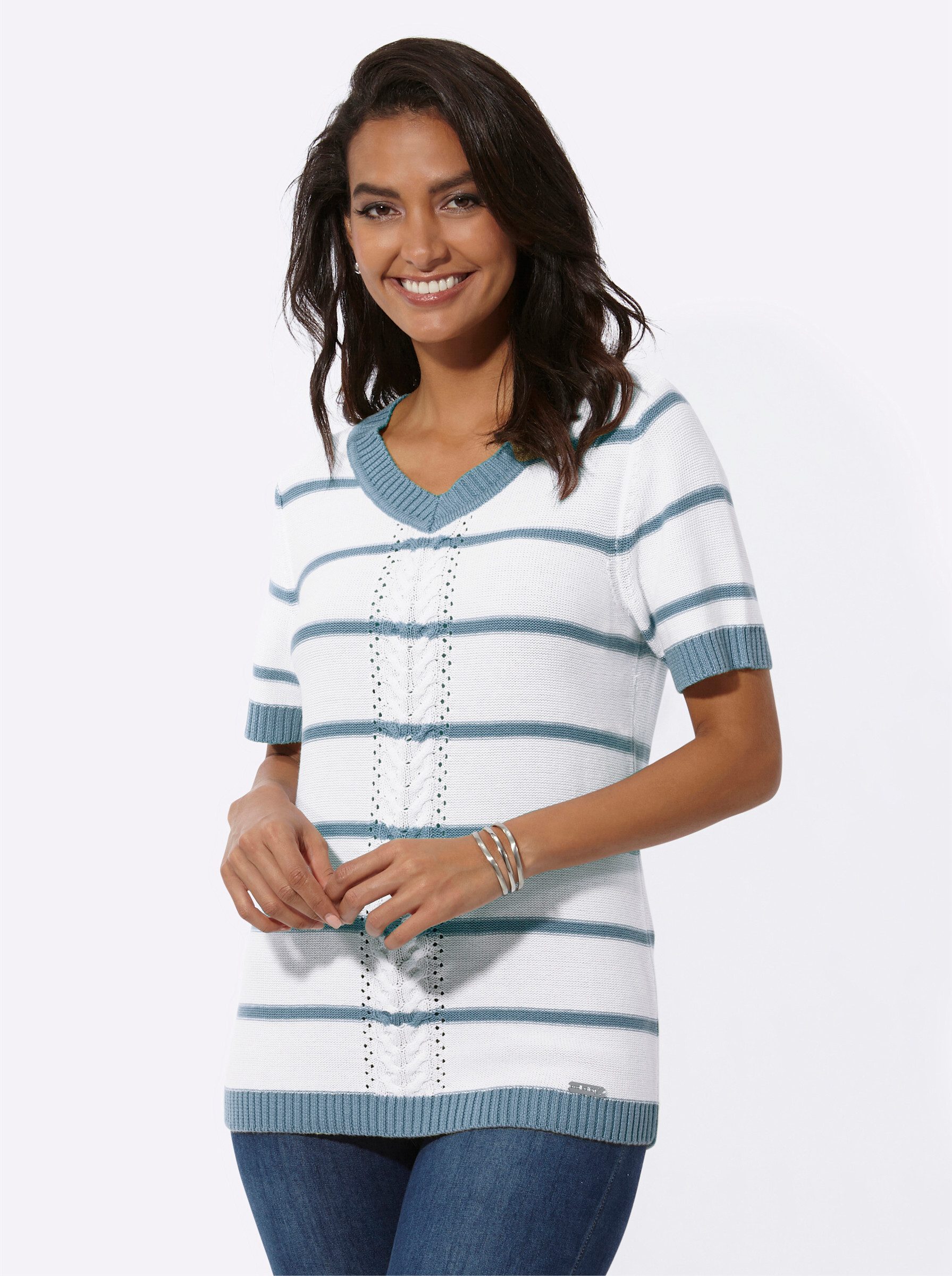 Witt Strickpullover Kurzarmpullover . günstig online kaufen