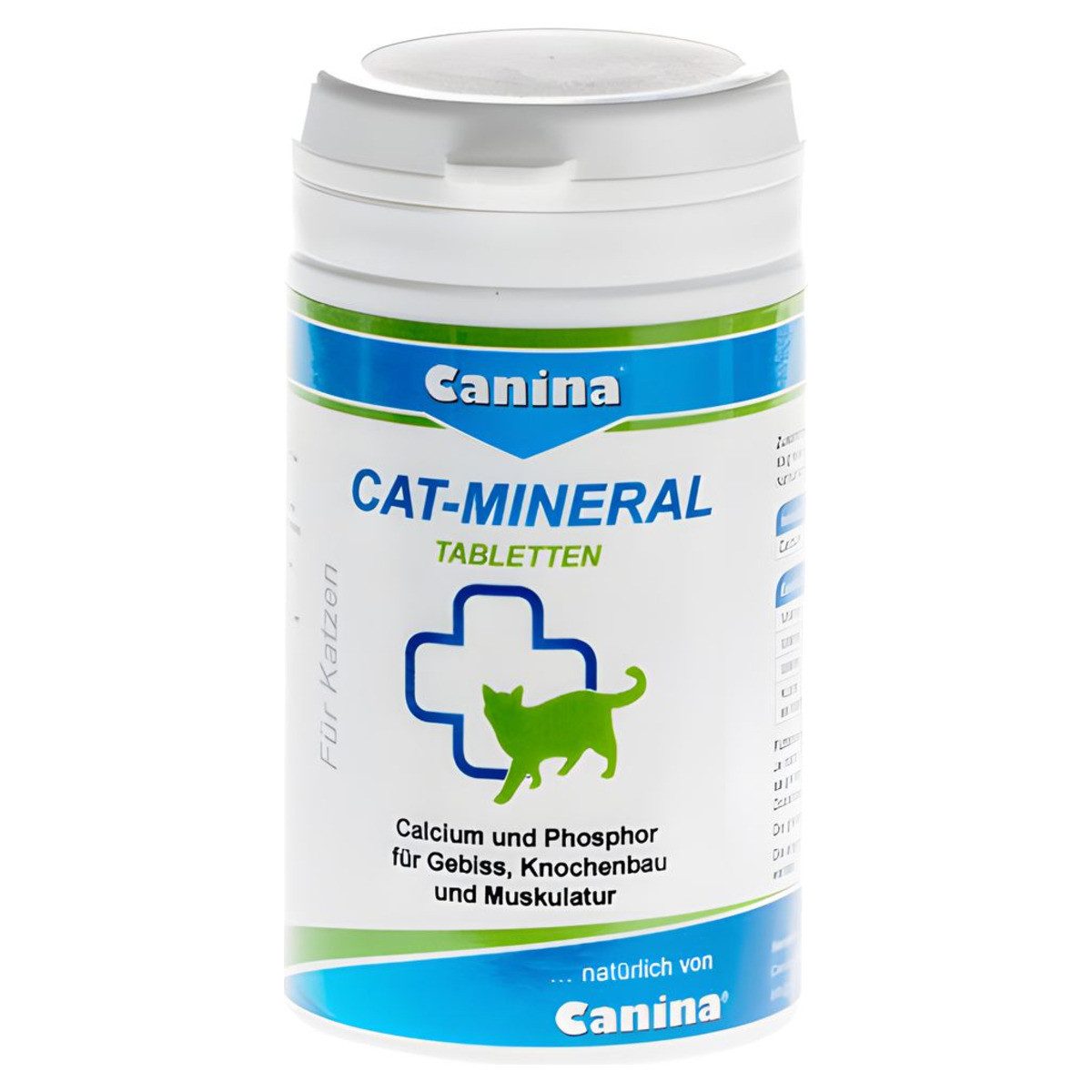 Canina Pharma Cat-Mineral Tabs 75 g (ca. 150 Tabletten), Nahrungsergänzungsmittel für: Katze
