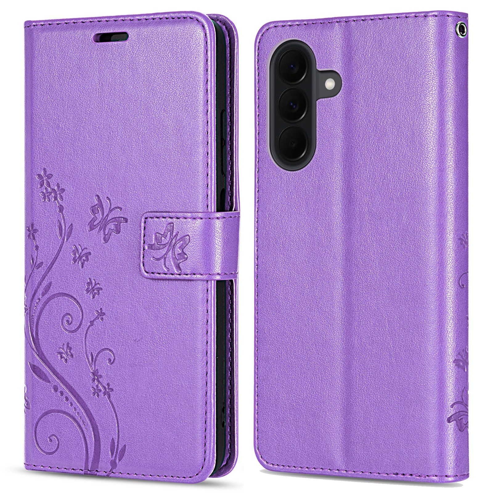 betterfon Handyhülle für Samsung Galaxy Modelle Klapphülle mit Kartenfächern, Bookstyle-Hülle mit Magnetverschluss, Smartstand & Kunstleder – Bild 4 von 5