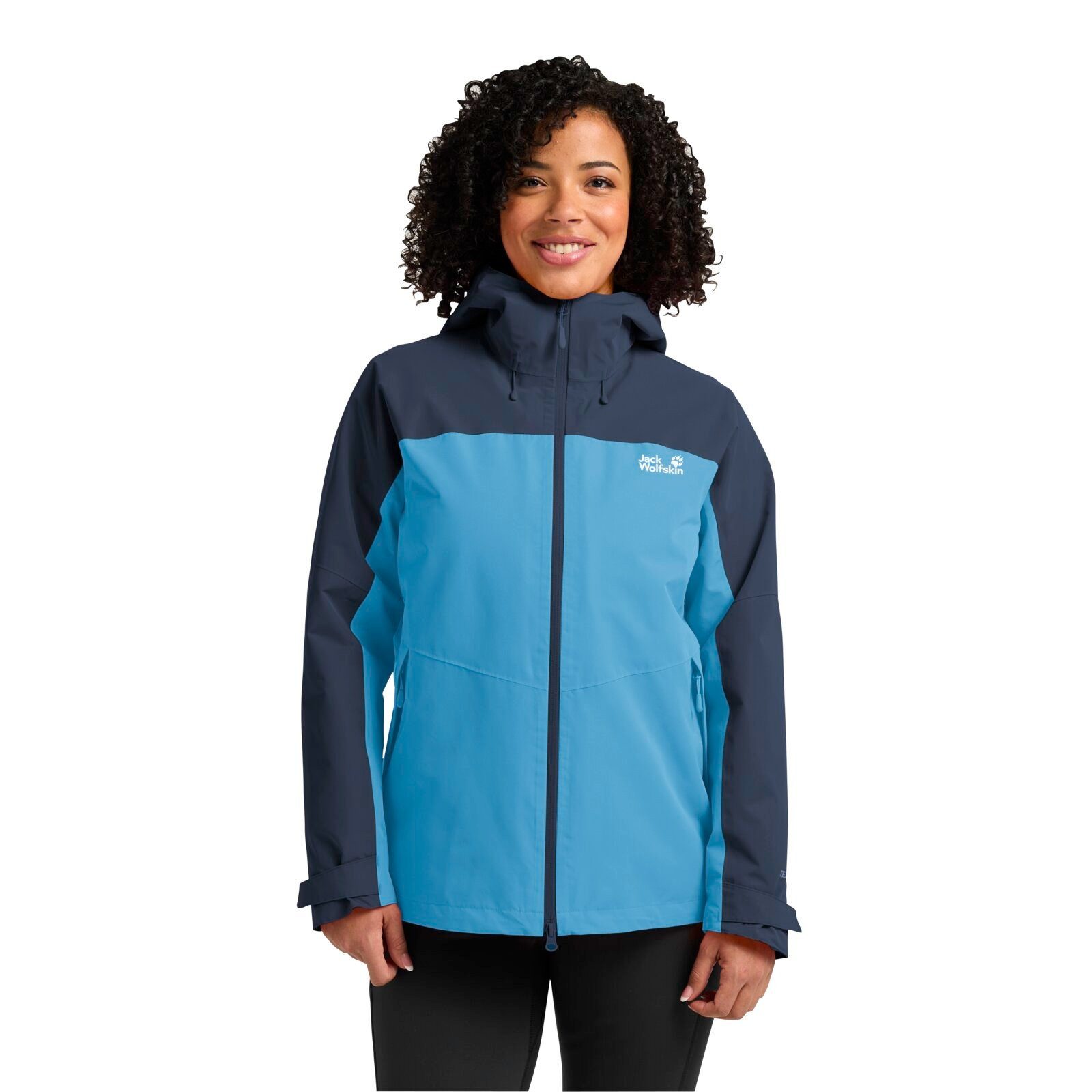 Jack Wolfskin Funktionsjacke Übergangs-Wanderjacke Wild Places 3in1 (wasserdicht, winddicht)