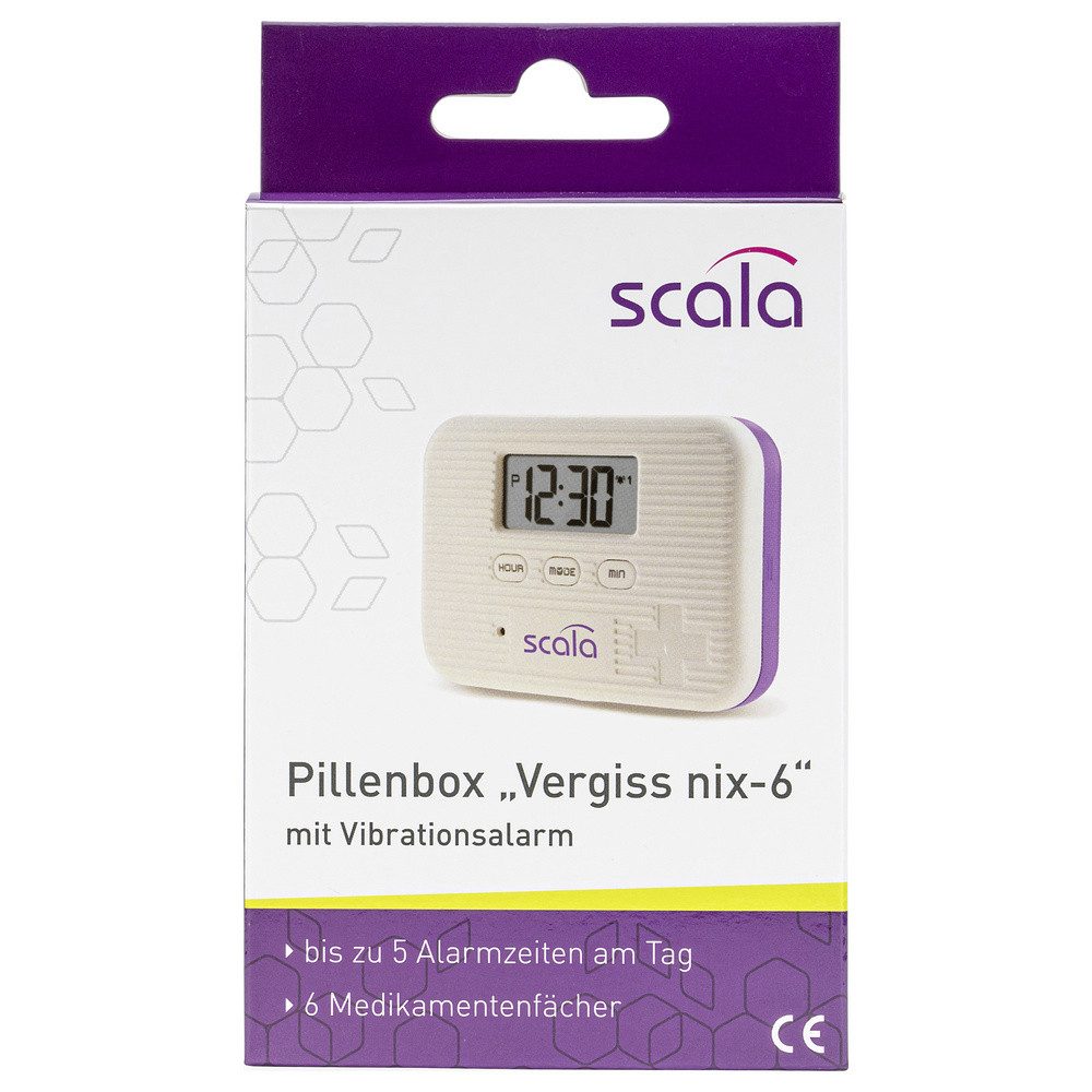 Scala Einkaufstrolley Scala Pillenbox "Vergiss nix" - 6 20822 günstig online kaufen