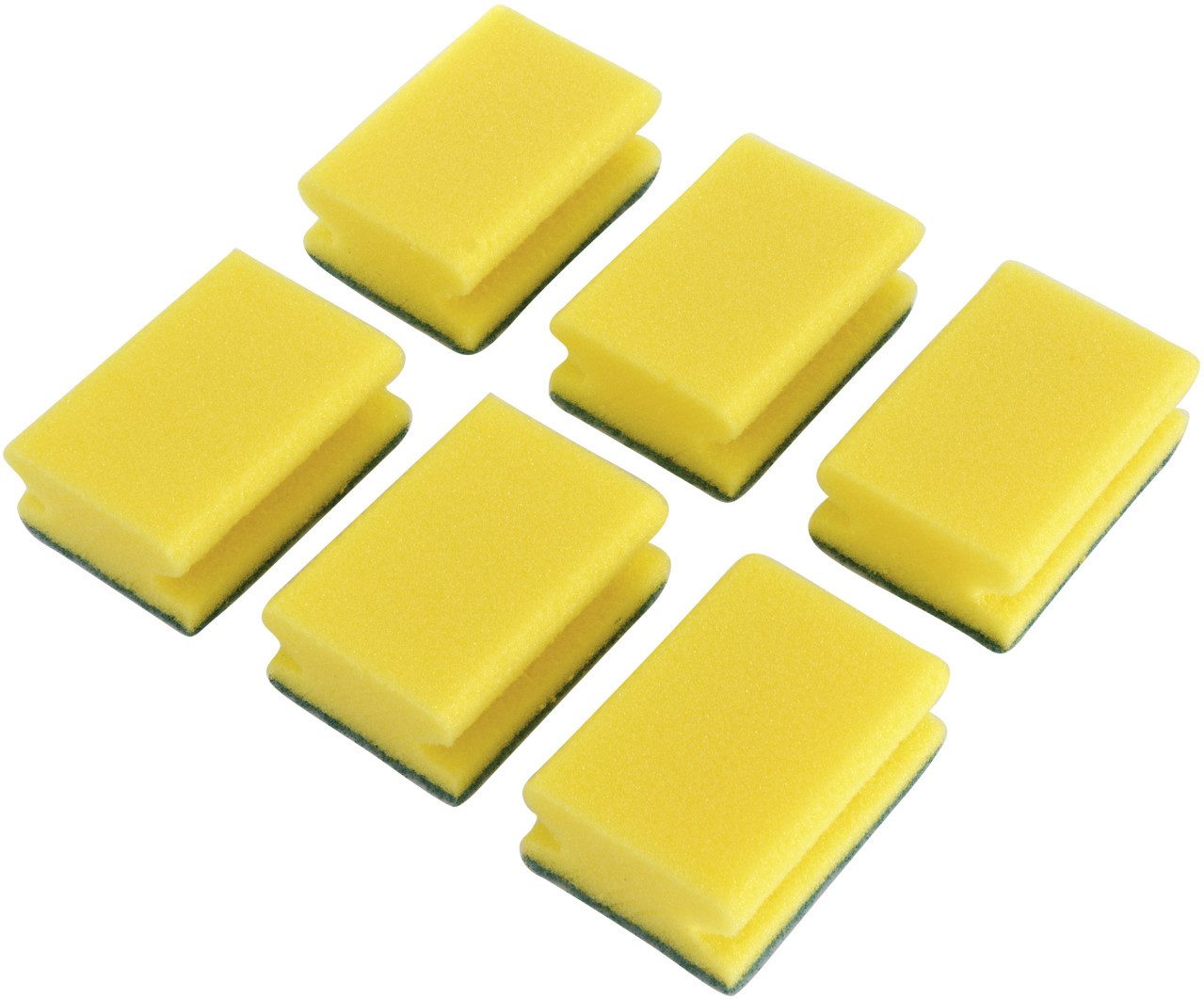 Coronet Geschirrschwamm Coronet Clever Clean Topfreiniger 6-er Pack