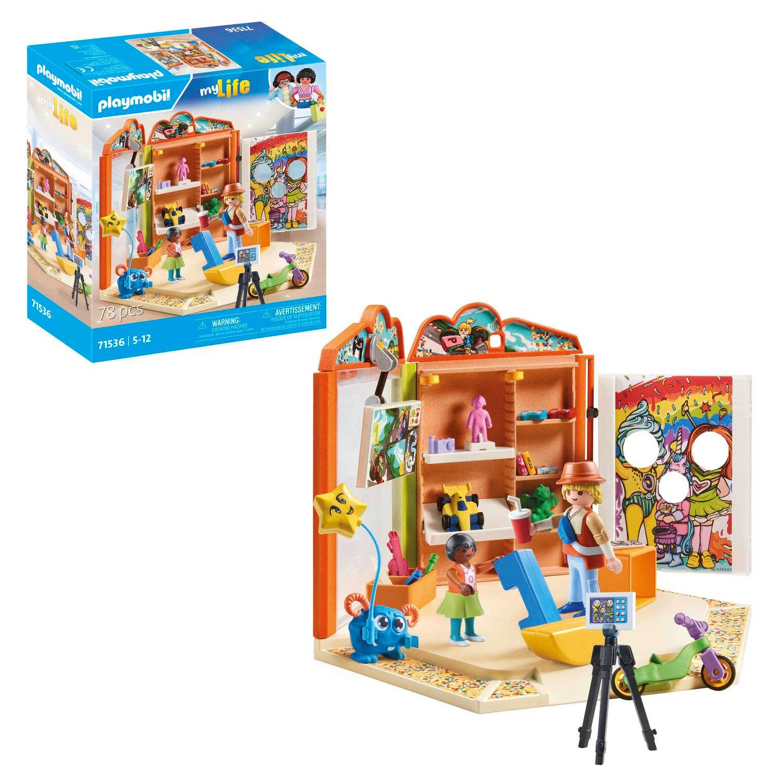 Playmobil® Spielwelt My Life Spielwarenladen 71536, (78-tlg), PLAYMOBIL My Life Spielset