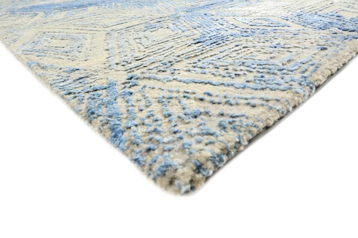 Orientteppich Sadraa rechteckig, mm 10 245x302 Höhe: Trading, Nain Designteppich, Orientteppich Moderner / Handgeknüpfter