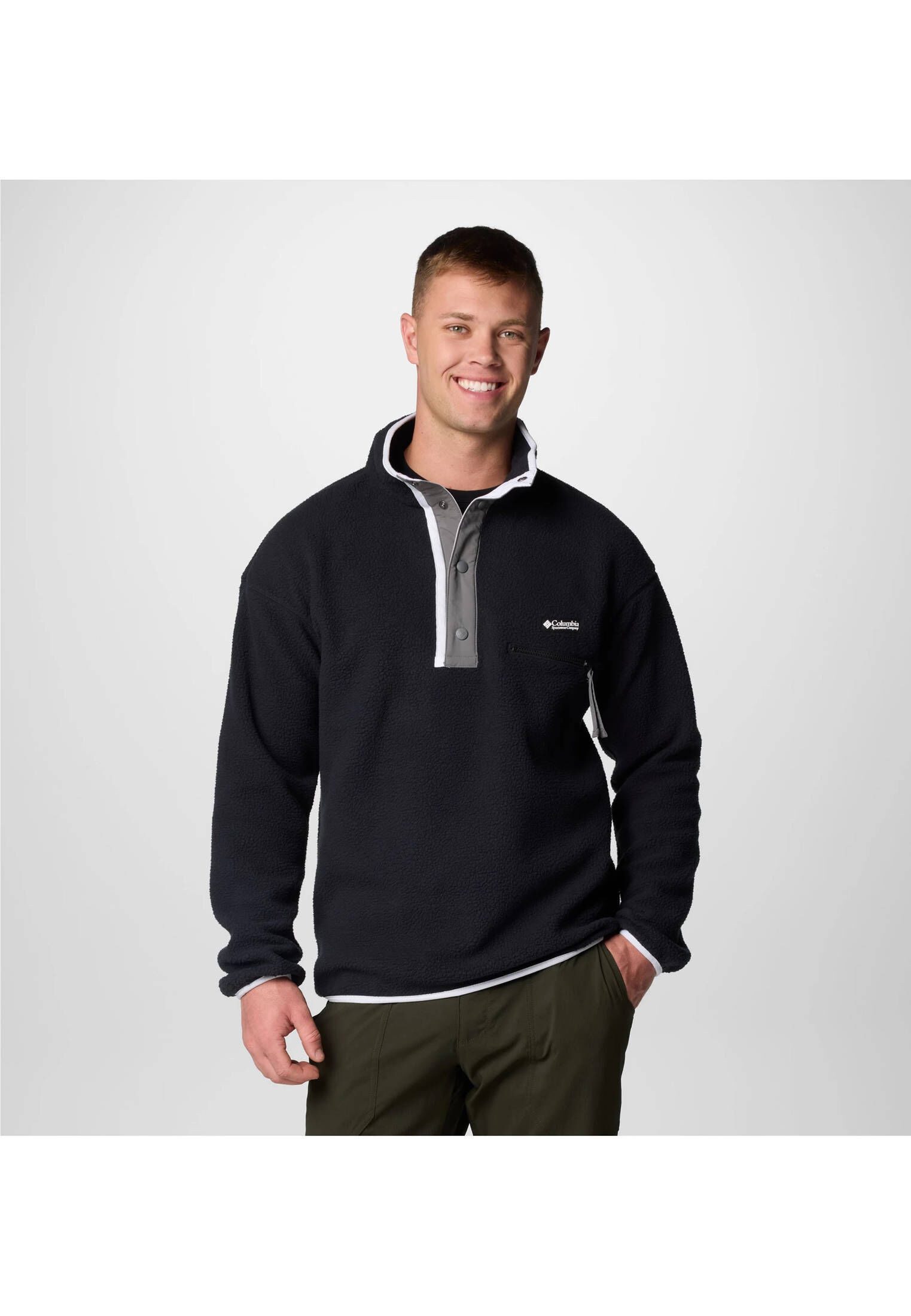 Columbia Trainingspullover Herren Fleecepullover HELVETIA II günstig online kaufen