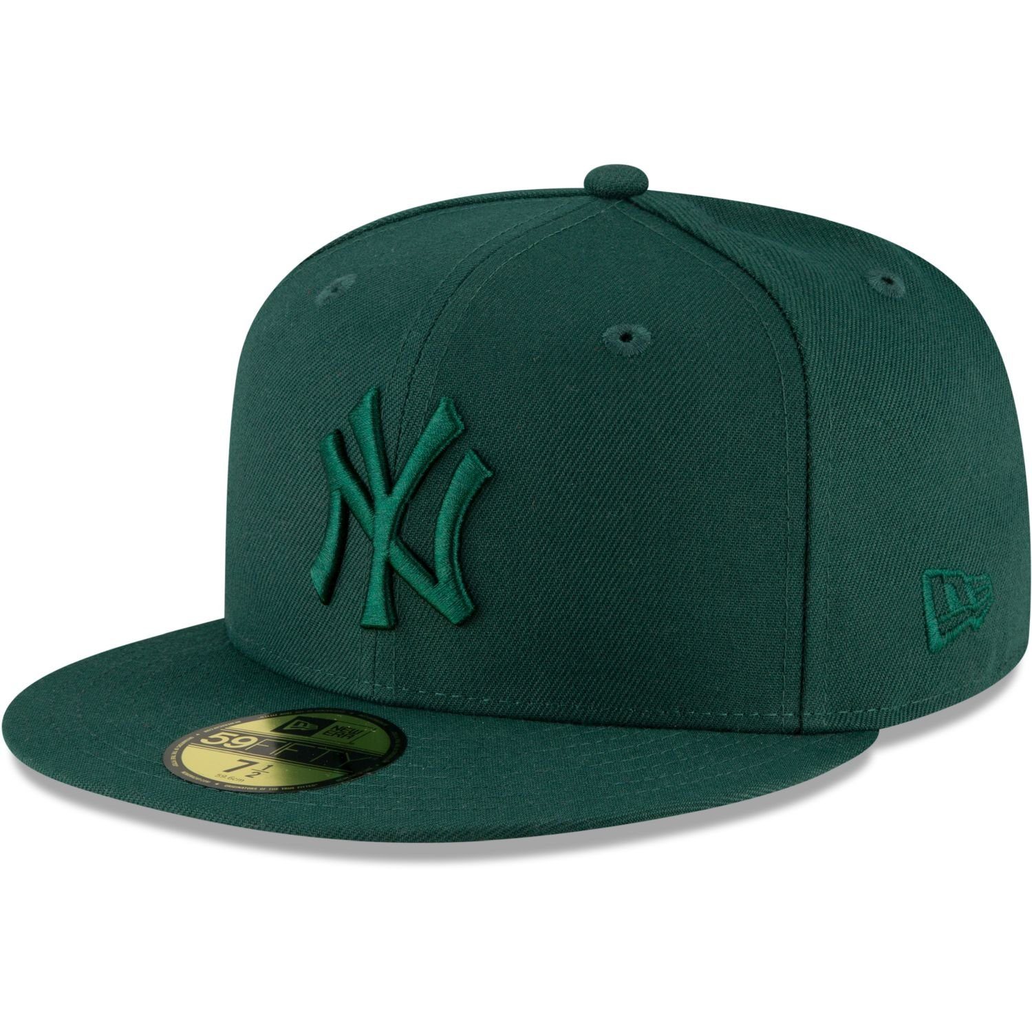 New Era Fitted Cap 59Fifty MLB New York Yankees dunkelgrün