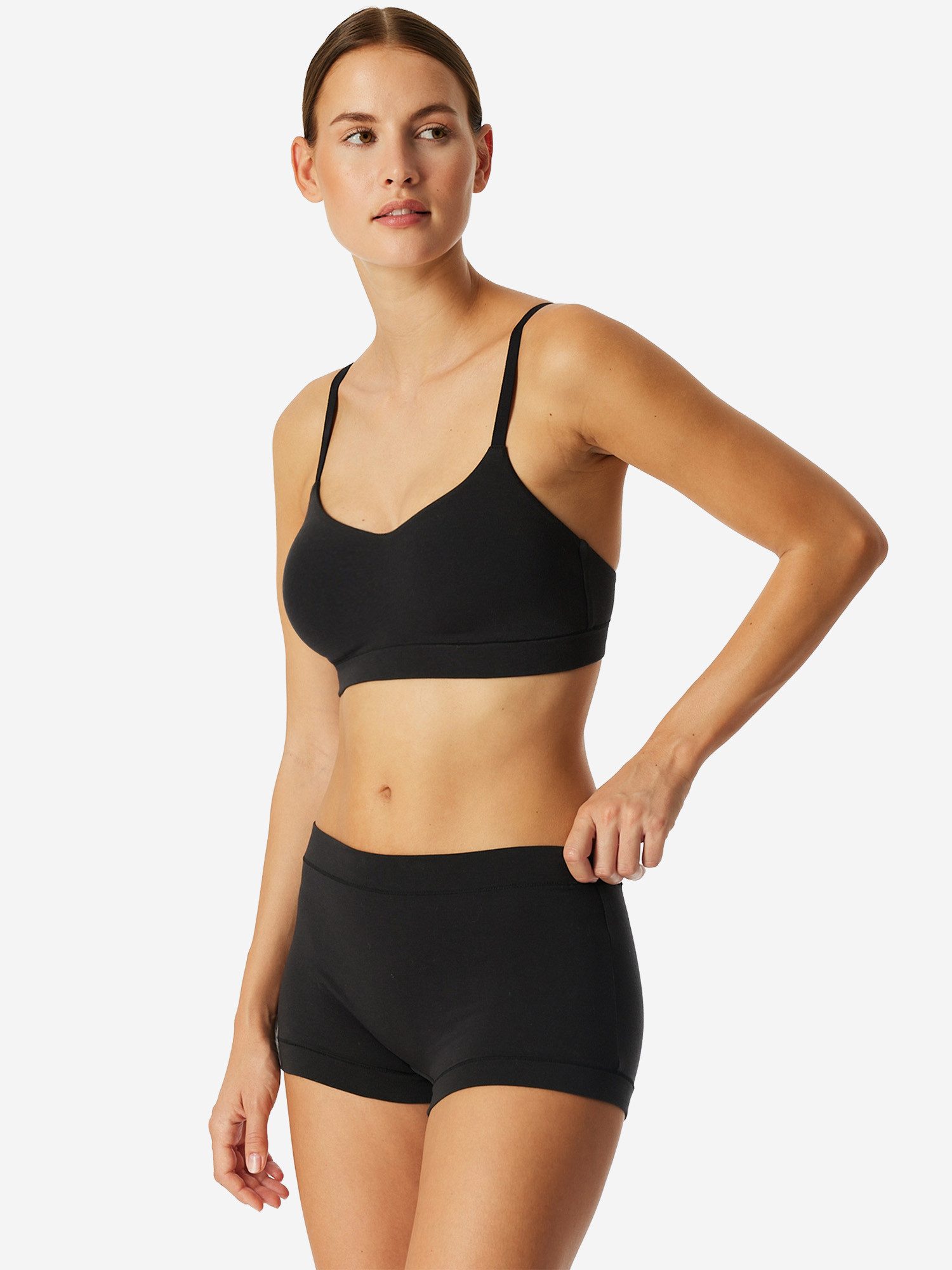 Schiesser Shorts Unique Cotton Bermudas Kurze Hose günstig online kaufen