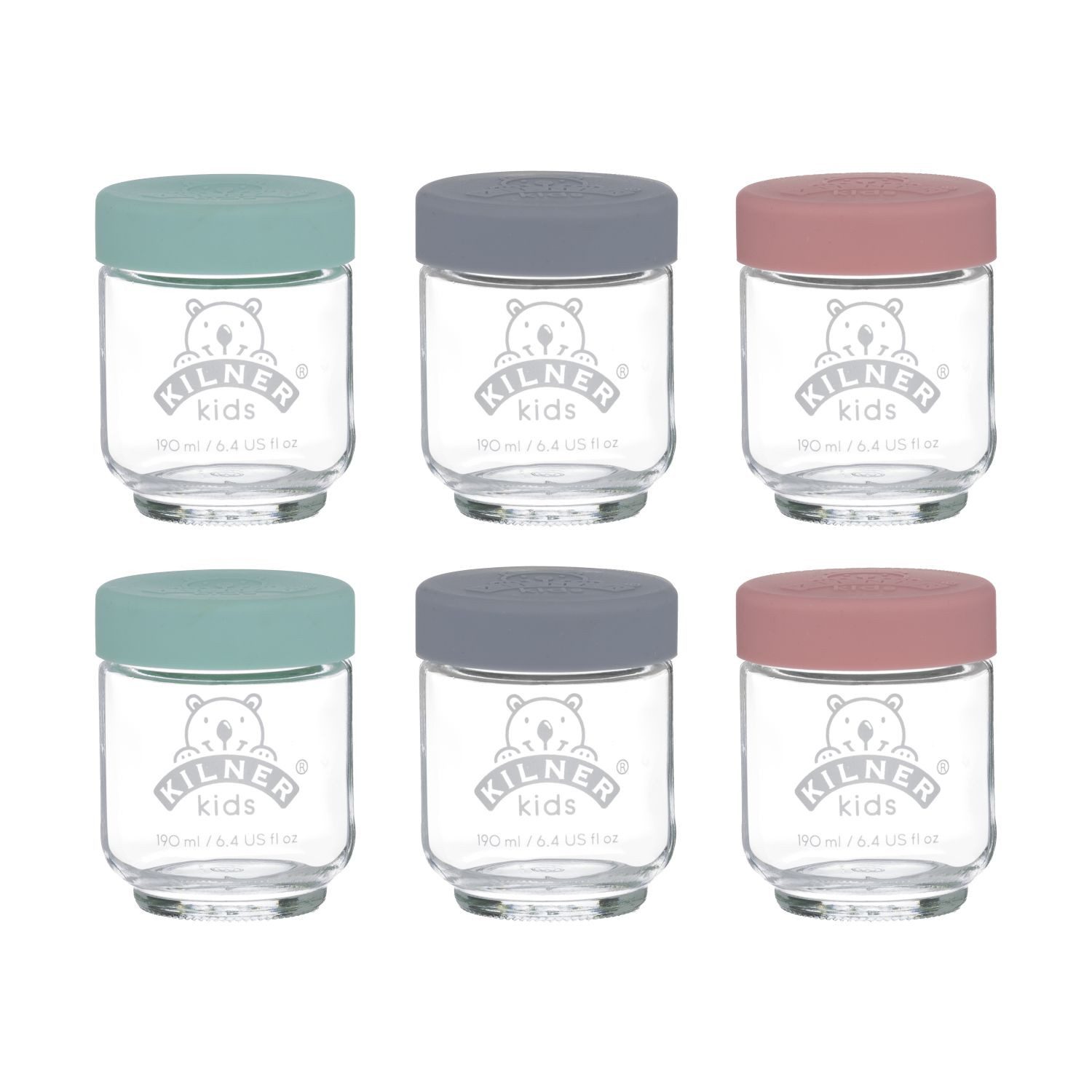 KILNER Aufbewahrungsdose Babygläser 190 ml 6er Set (Set, 6 St) günstig online kaufen