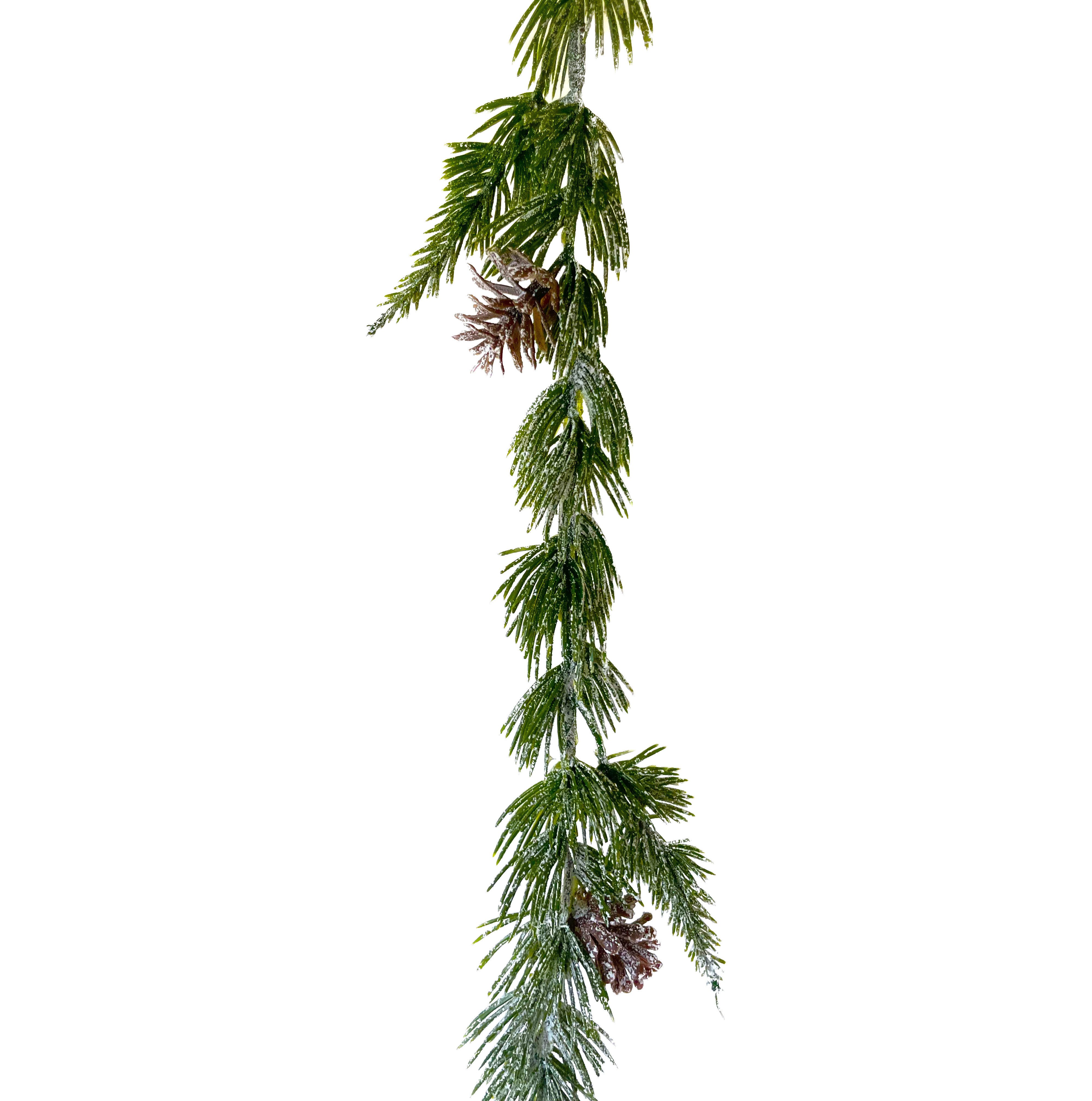 Kunstgirlande Künstliche ZEDERNGIRLANDE ca 180 cm günstig online kaufen