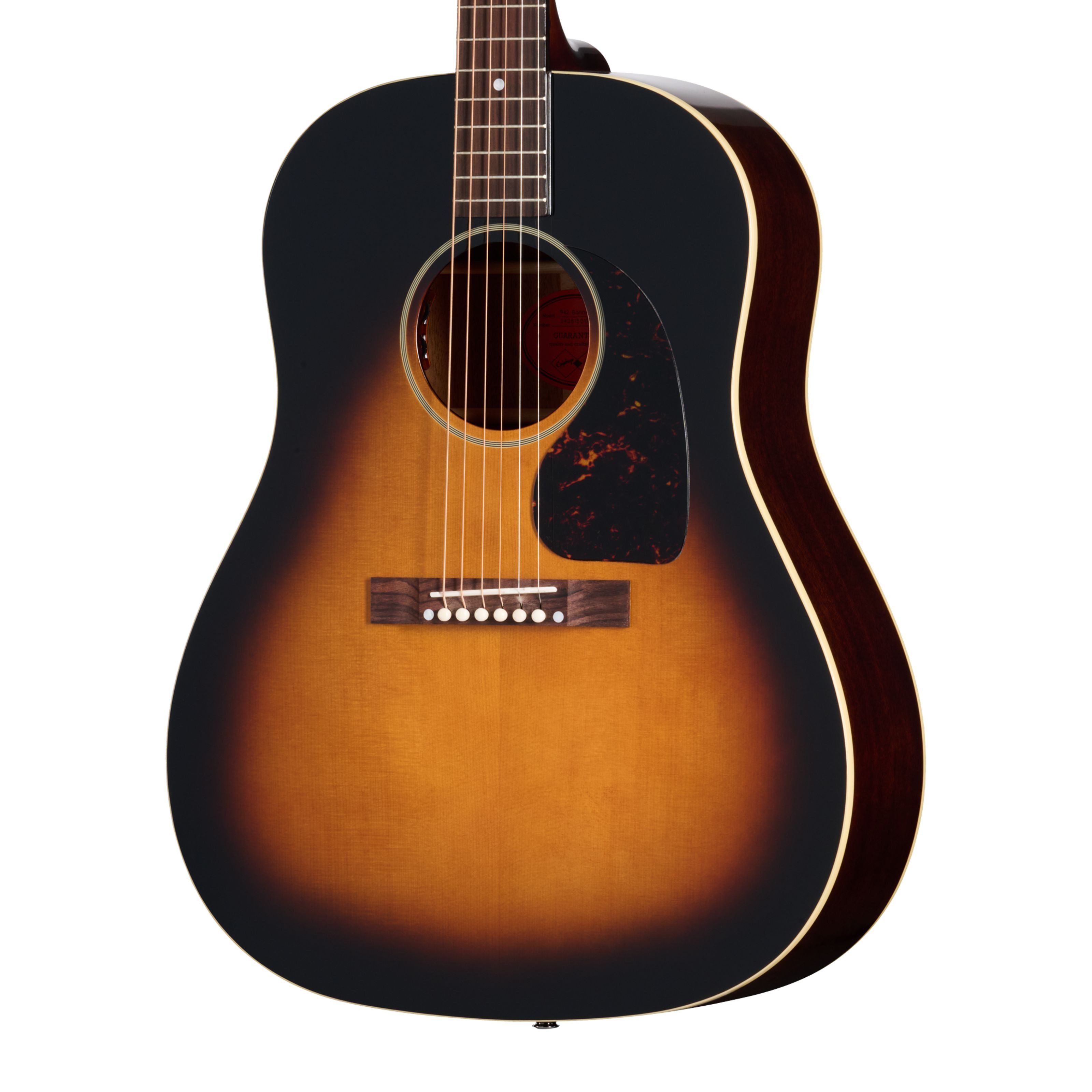 Epiphone Westerngitarre, Westerngitarren, Dreadnought Gitarren, 1942 Banner J-45 Reissue - Westerngitarre