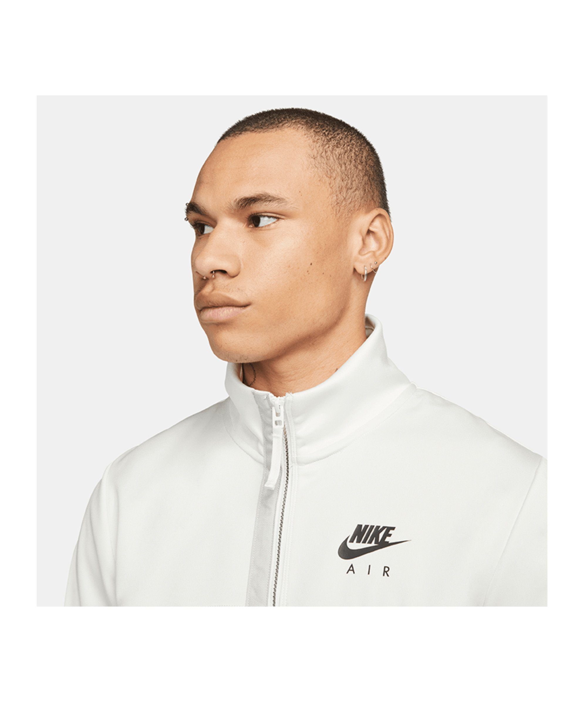 Nike Sportswear Sweatjacke Air Jacke weissschwarz