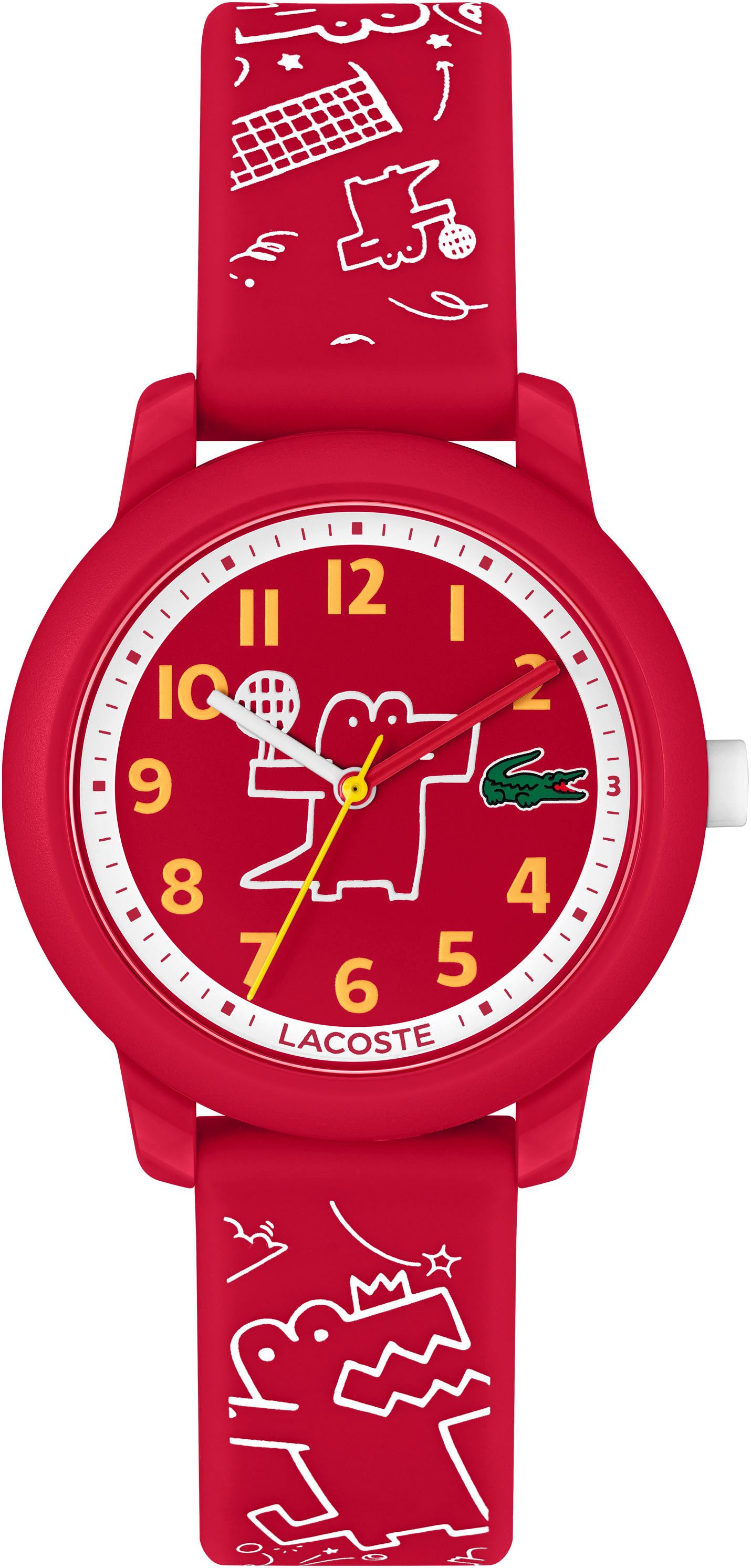 Lacoste Quarzuhr LACOSTE.12.12 KIDS 2030059, Armbanduhr, Kinderuhr, Mädchen, Jungen, ideal auch als Geschenk