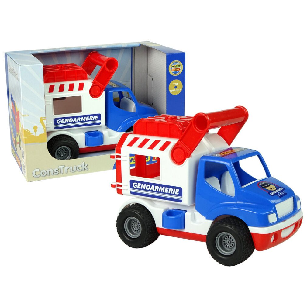 WADER QUALITY TOYS Spielzeug-Boot Gendarmerie ConsTruck 46536
