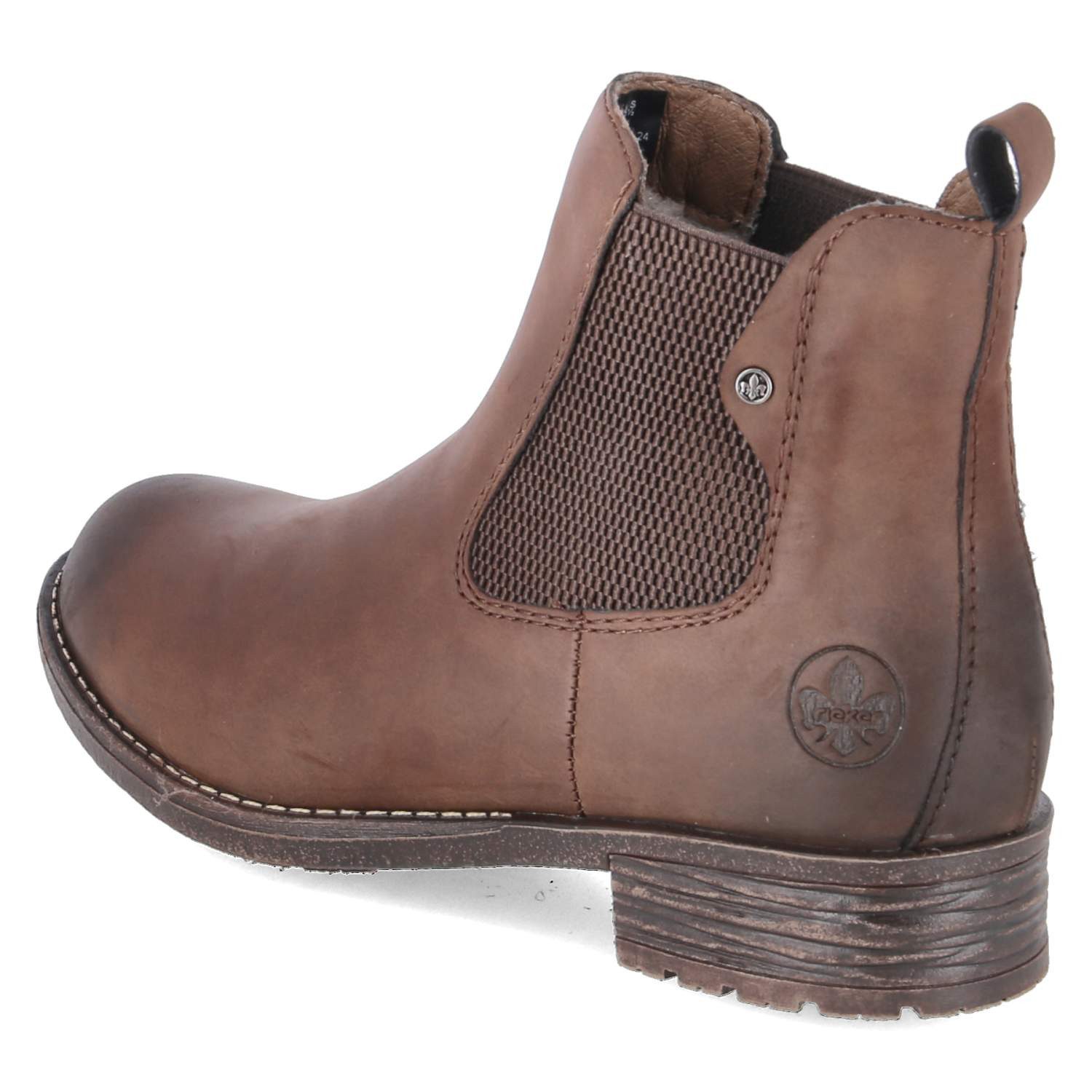 Rieker Rieker 79450-24 Damen Kunstleder braun Winterstiefel