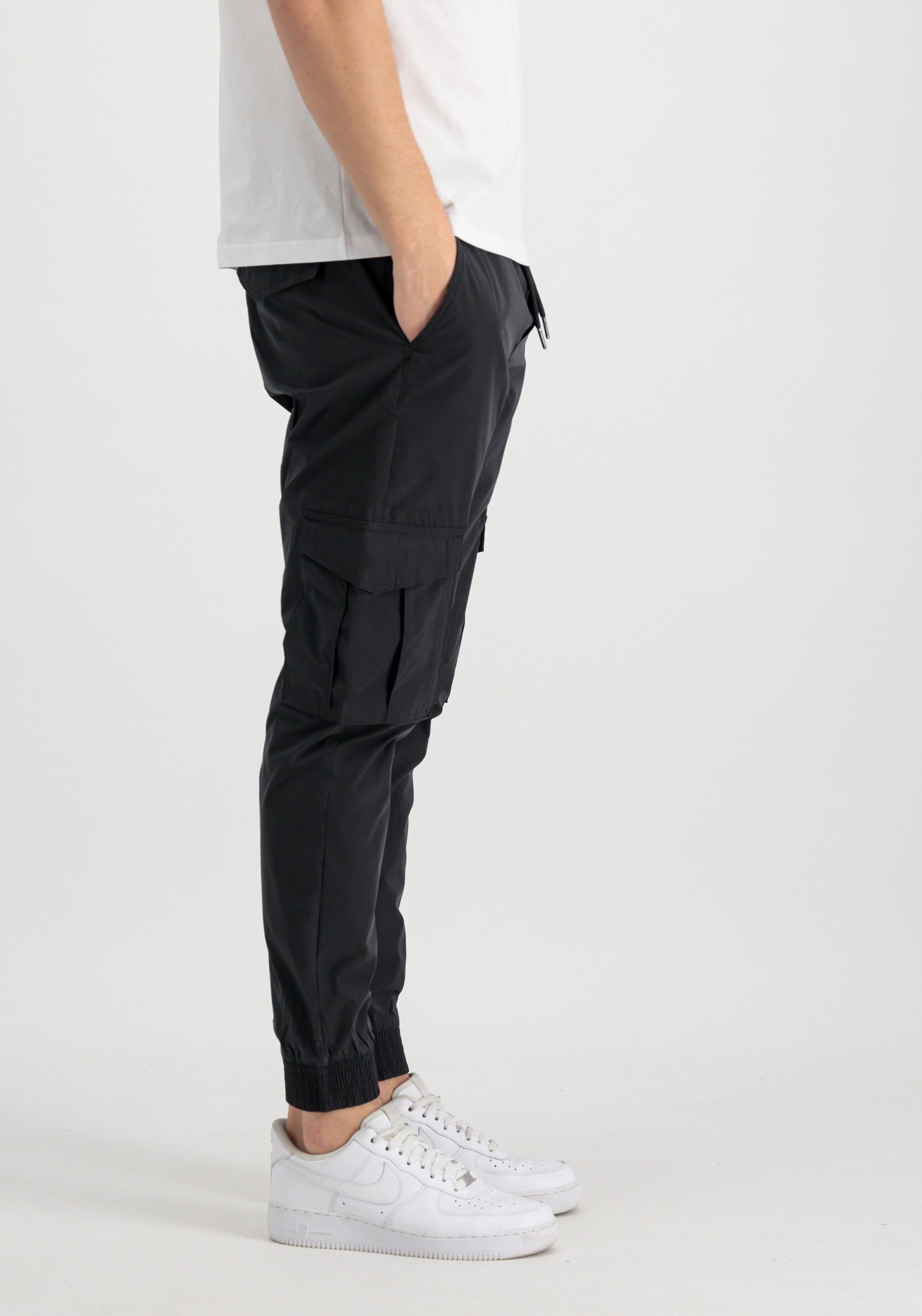 Cargo Jogginghose Cargo Men Jogger Alpha Industries black Industries - Alpha Nylon Pants