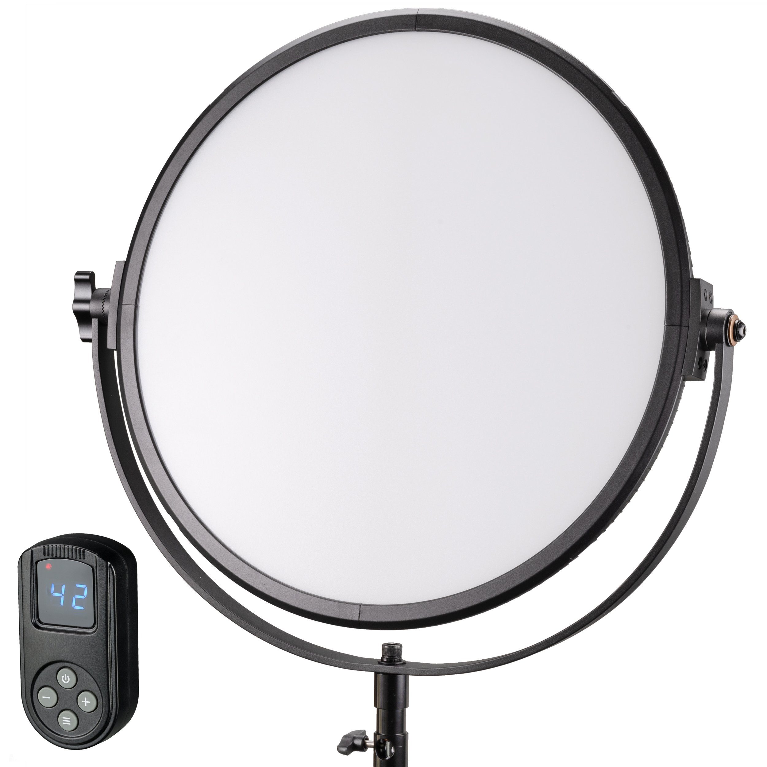 BRESSER Tageslichtlampe BRESSER BR-S200B Bi-Color Soft LED Light Rund