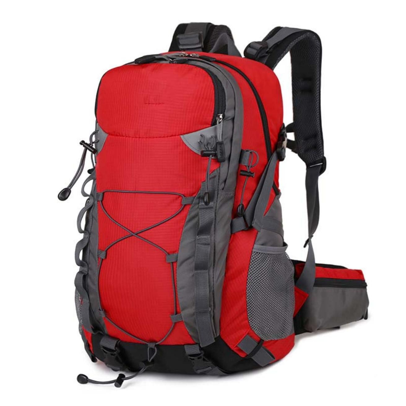 Wanderrucksack 40l Damen Herren Rucksack Wasserdicht Reiserucksack mit Regenschutz