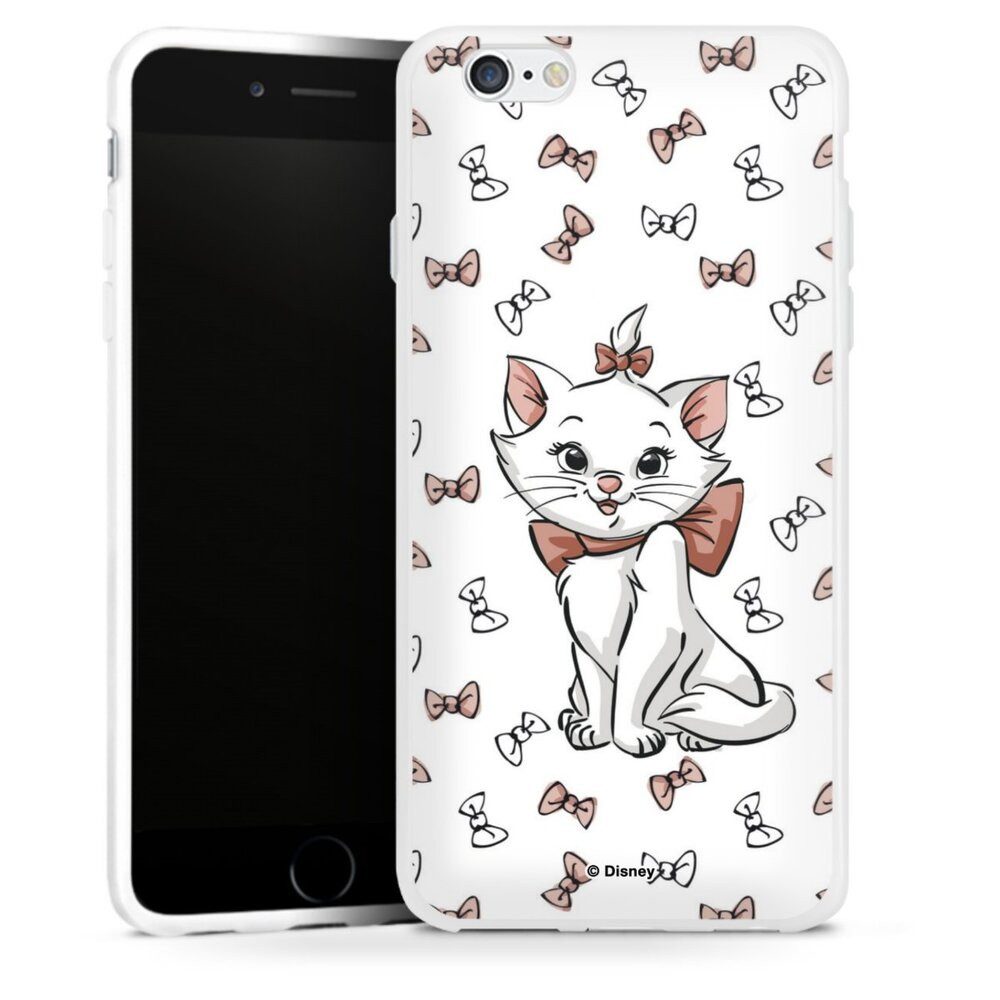 DeinDesign Handyhülle Aristocats Marie Disney Katze Marie Shy, Apple iPhone 6 Silikon Hülle Bumper Case Handy Schutzhülle