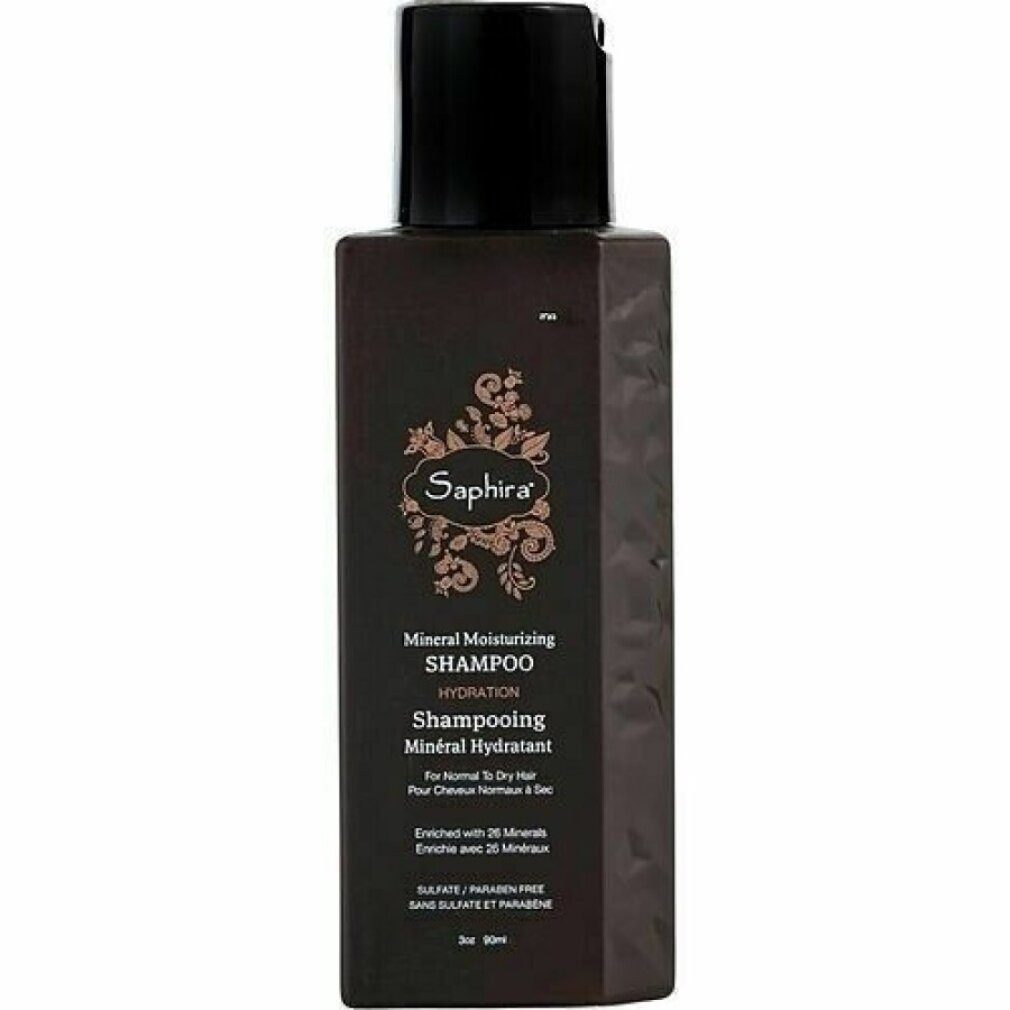 Saphira Haarpflege-Set, Mineral, Haarshampoo, zur Hydratation, 90 ml