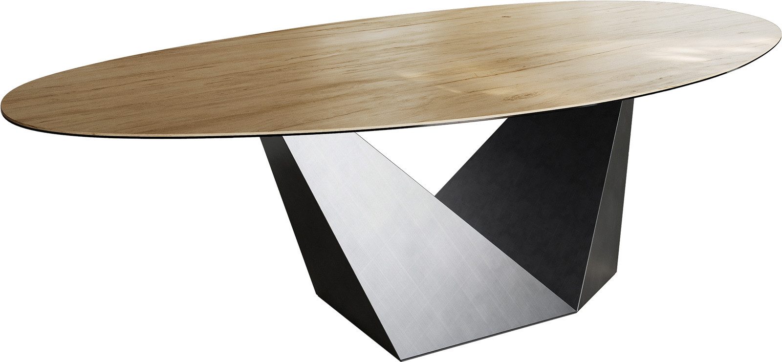 DELIFE Esstisch Edge, Oval Keramik Laminam® günstig online kaufen