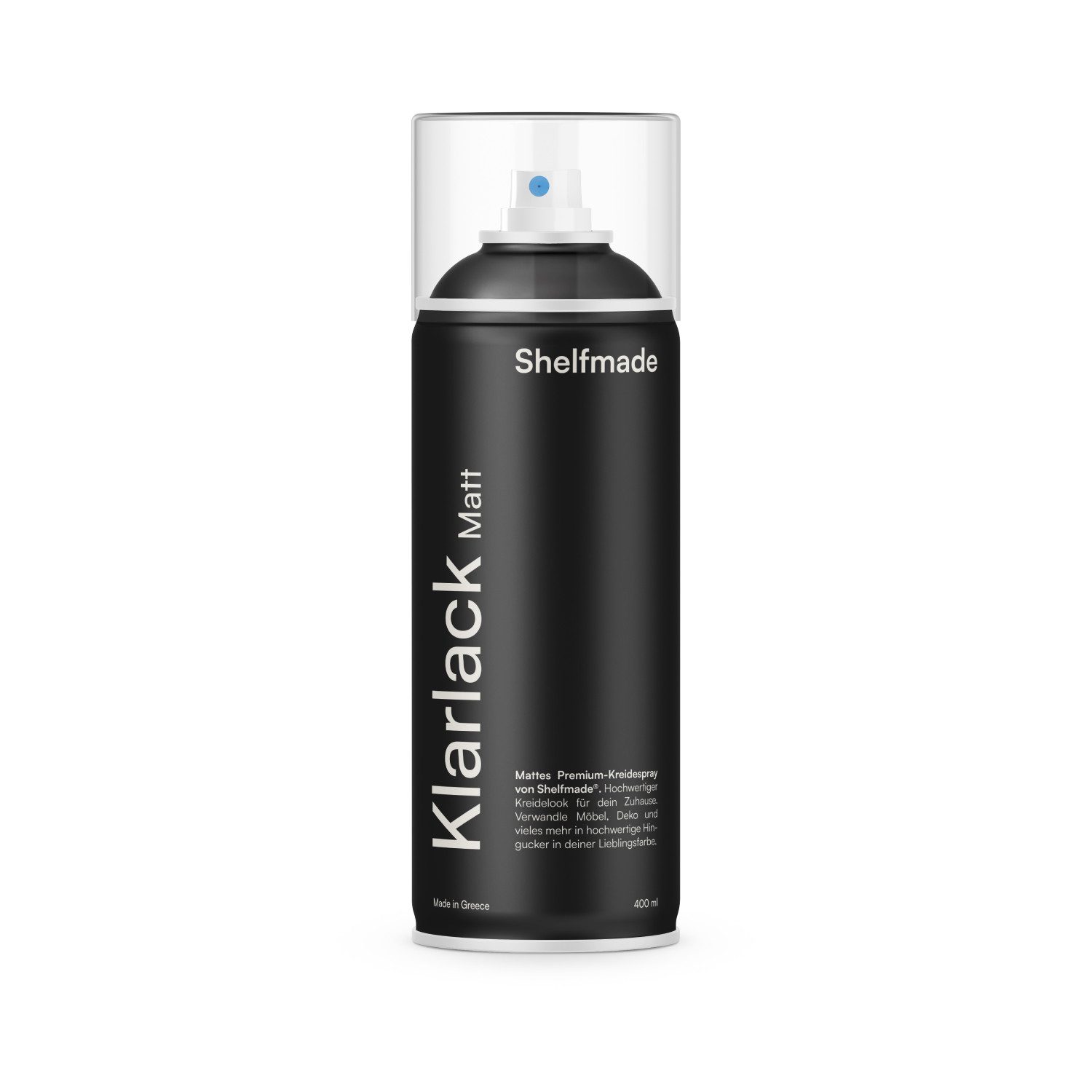 shelfmade Sprühflasche Shelfmade Klarlack Spray - Mattes Varnish Matter Klarlack Kreideoptik