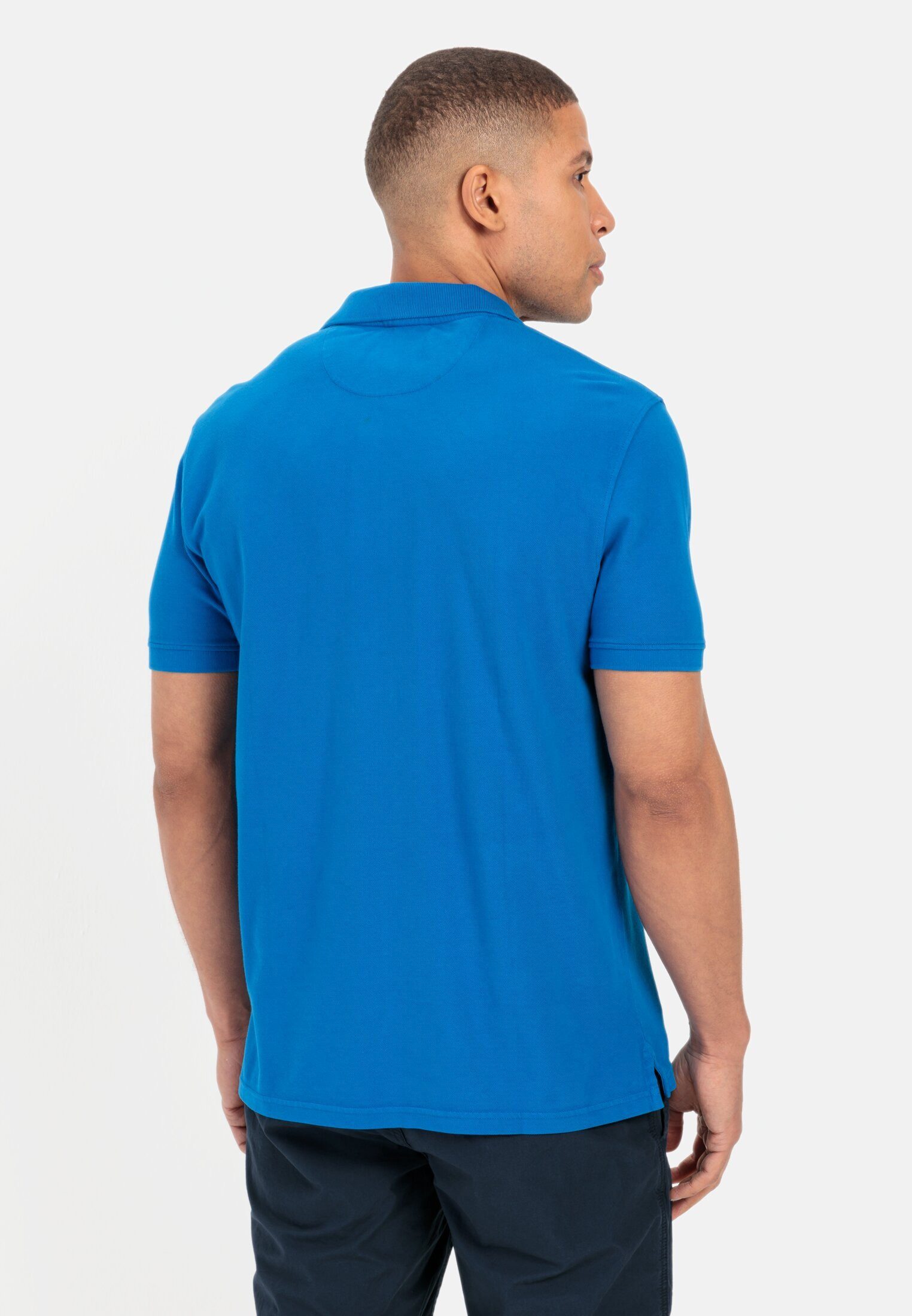 camel active Poloshirt aus zertifiziertem Organic Cotton Shirts_Poloshirt günstig online kaufen