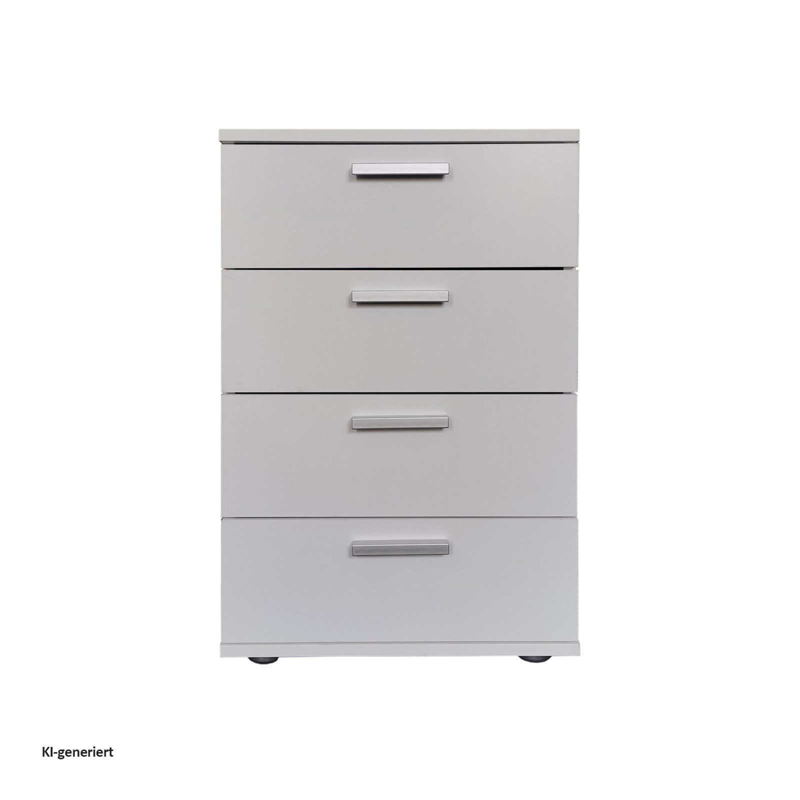 HTI-Line Nachtkommode Nachtschrank Nina mit 4 Schubladen (Stück, 1 St., 1 Nachtschrank ohne Dekoration), Nachttisch Nachtkommode Nachtkonsole