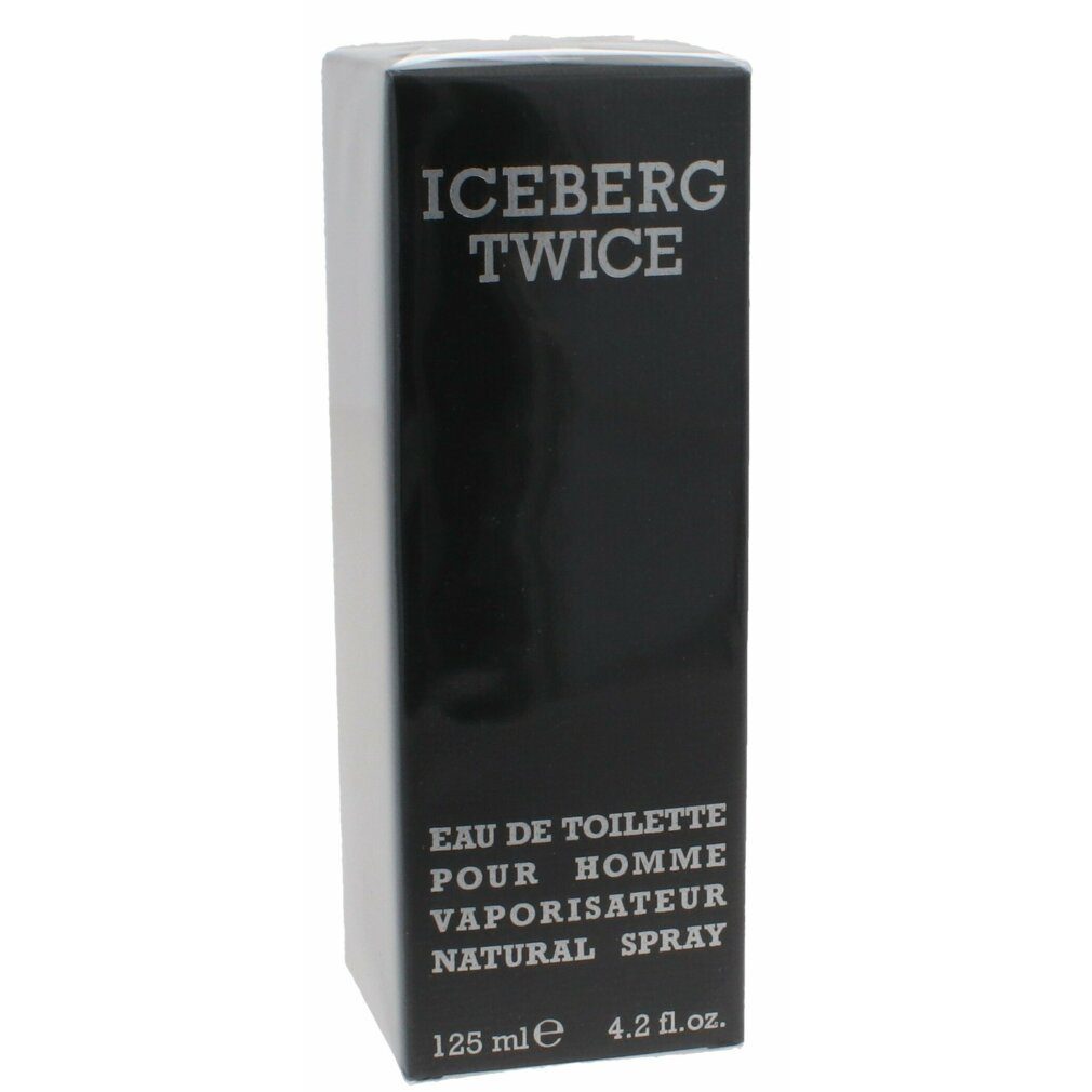 ICEBERG Eau de Toilette Twice Pour Homme Edt Spray 125ml
