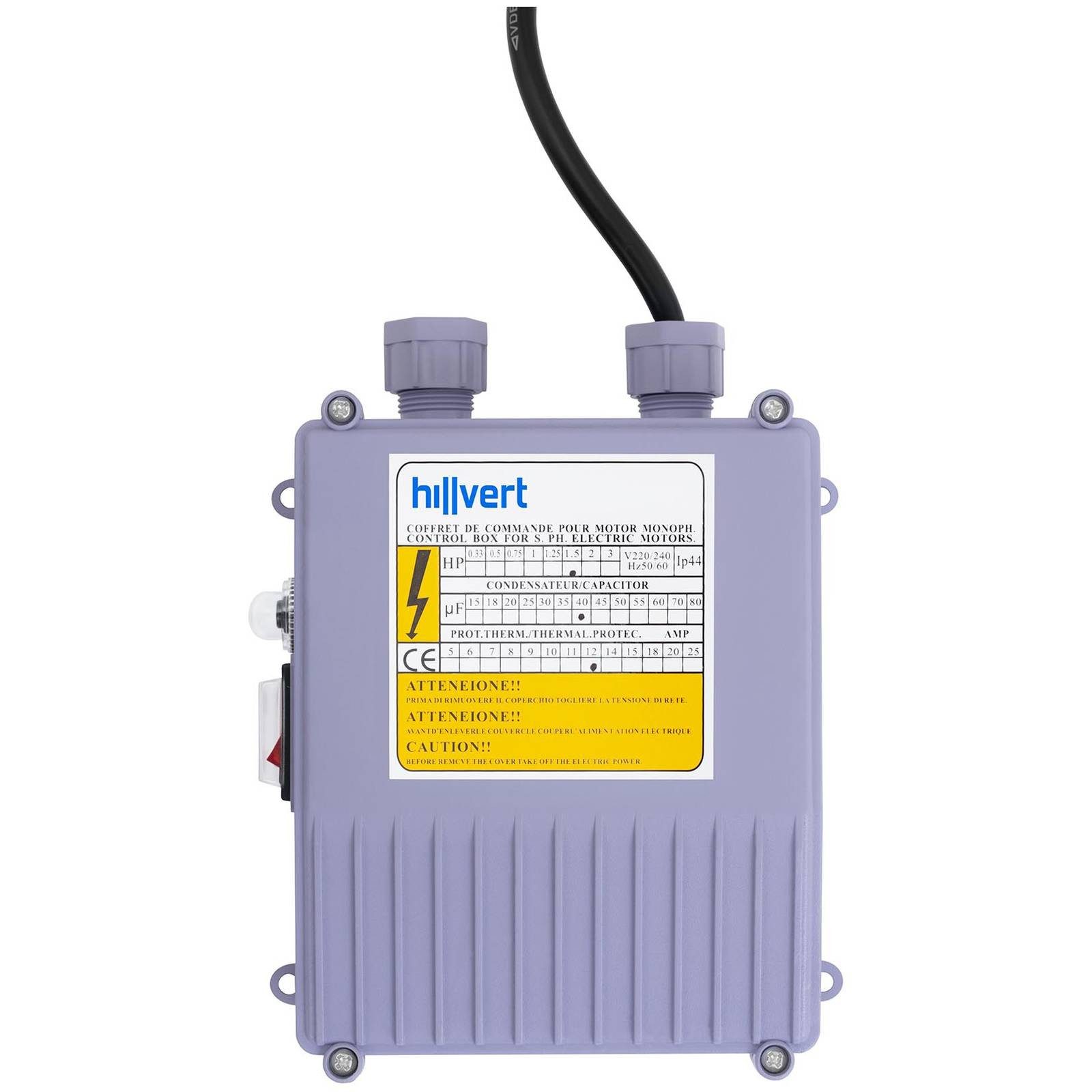 Hillvert Tiefbrunnenpumpe 6.000 l/h Unterwasserpumpe 101 m sandverträglich günstig online kaufen