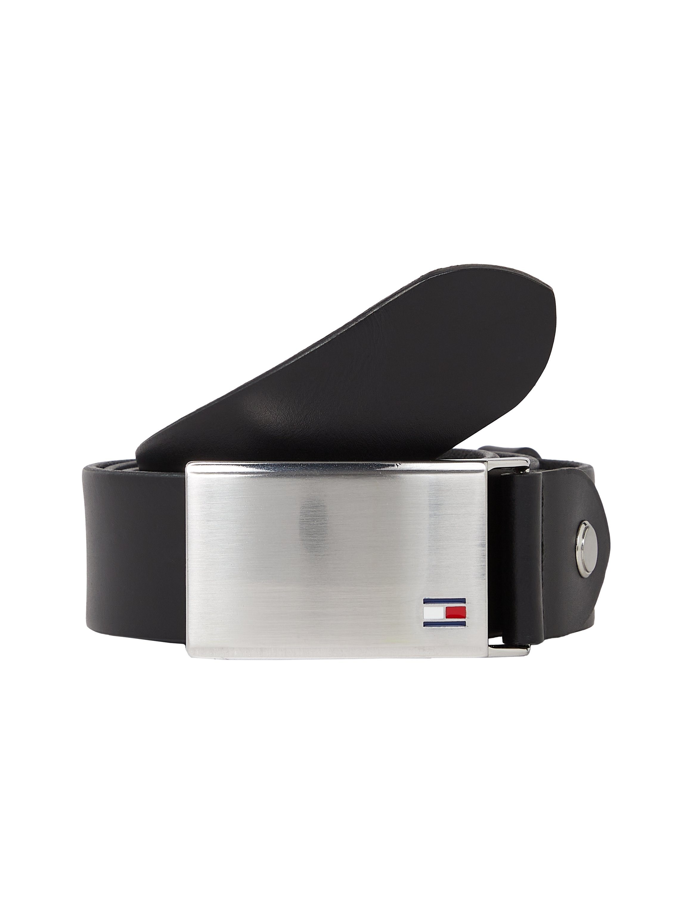 Tommy Hilfiger Koppelgürtel Plaque Belt 3,5 cm individuell verstellbare Schnalle