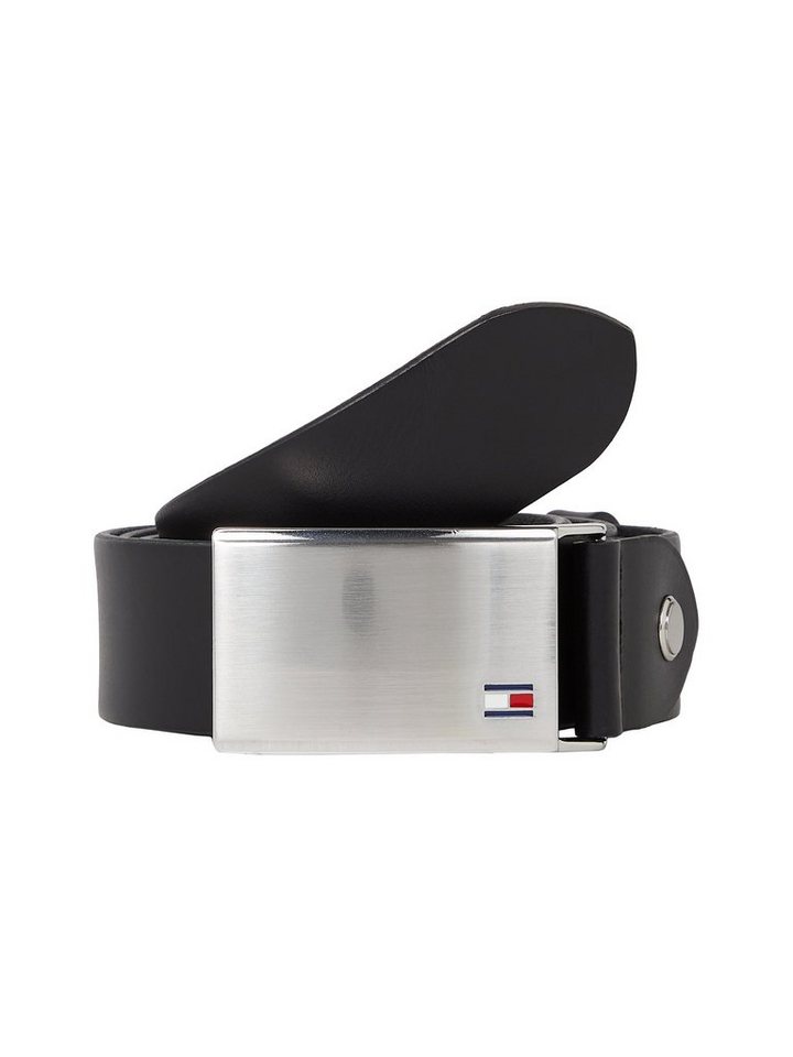 Tommy Hilfiger Koppelgürtel Plaque Belt 3,5 cm individuell verstellbare  Schnalle